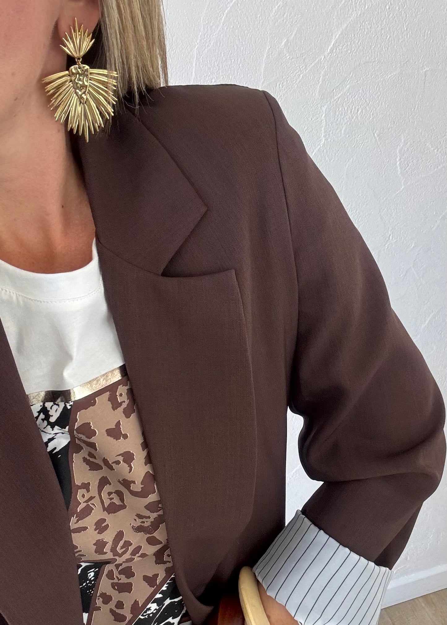 Blazer ROSY Marron