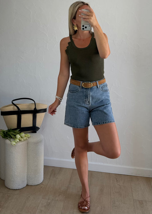 Débardeur CASSIE Kaki