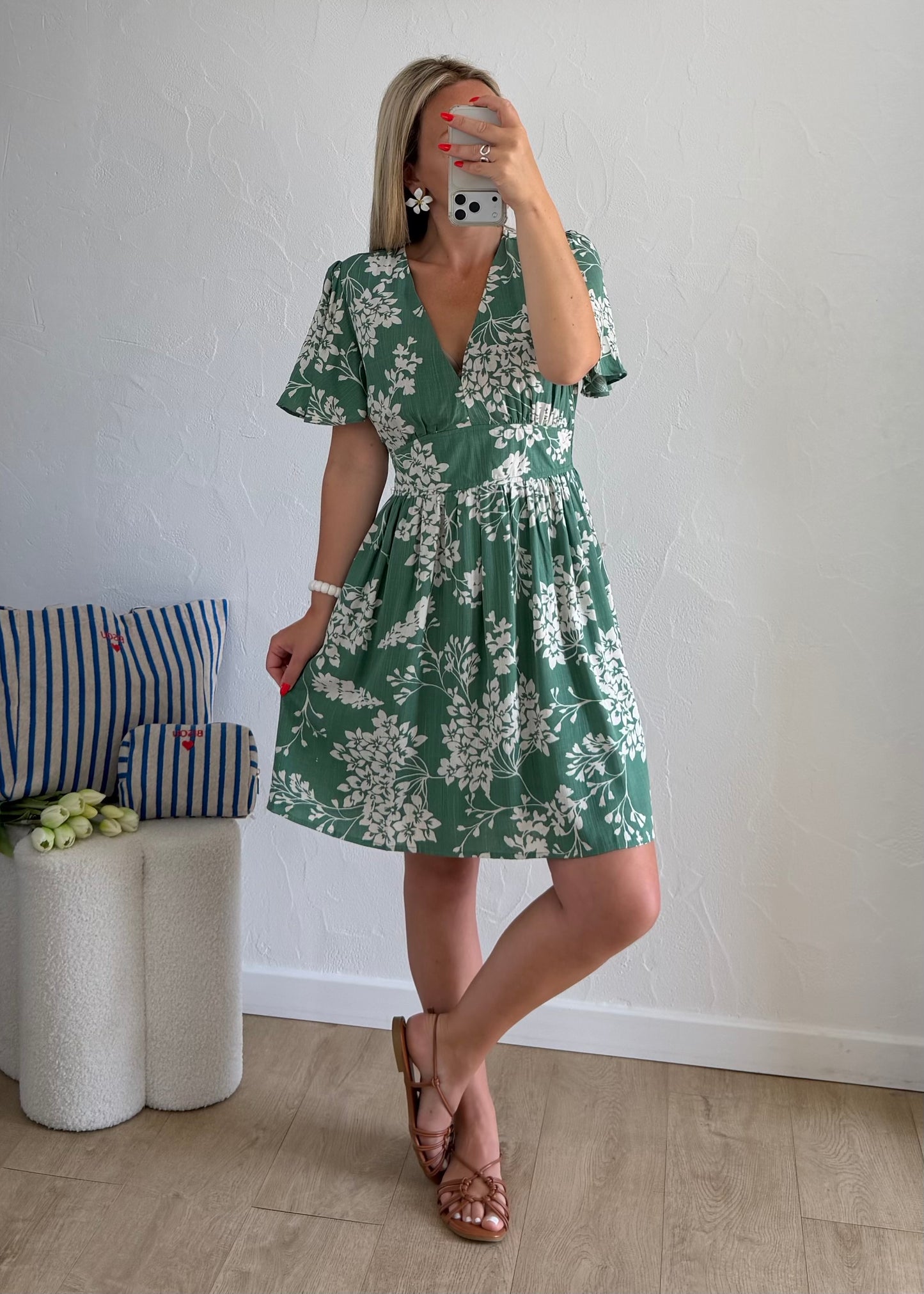 Robe NELIA Vert