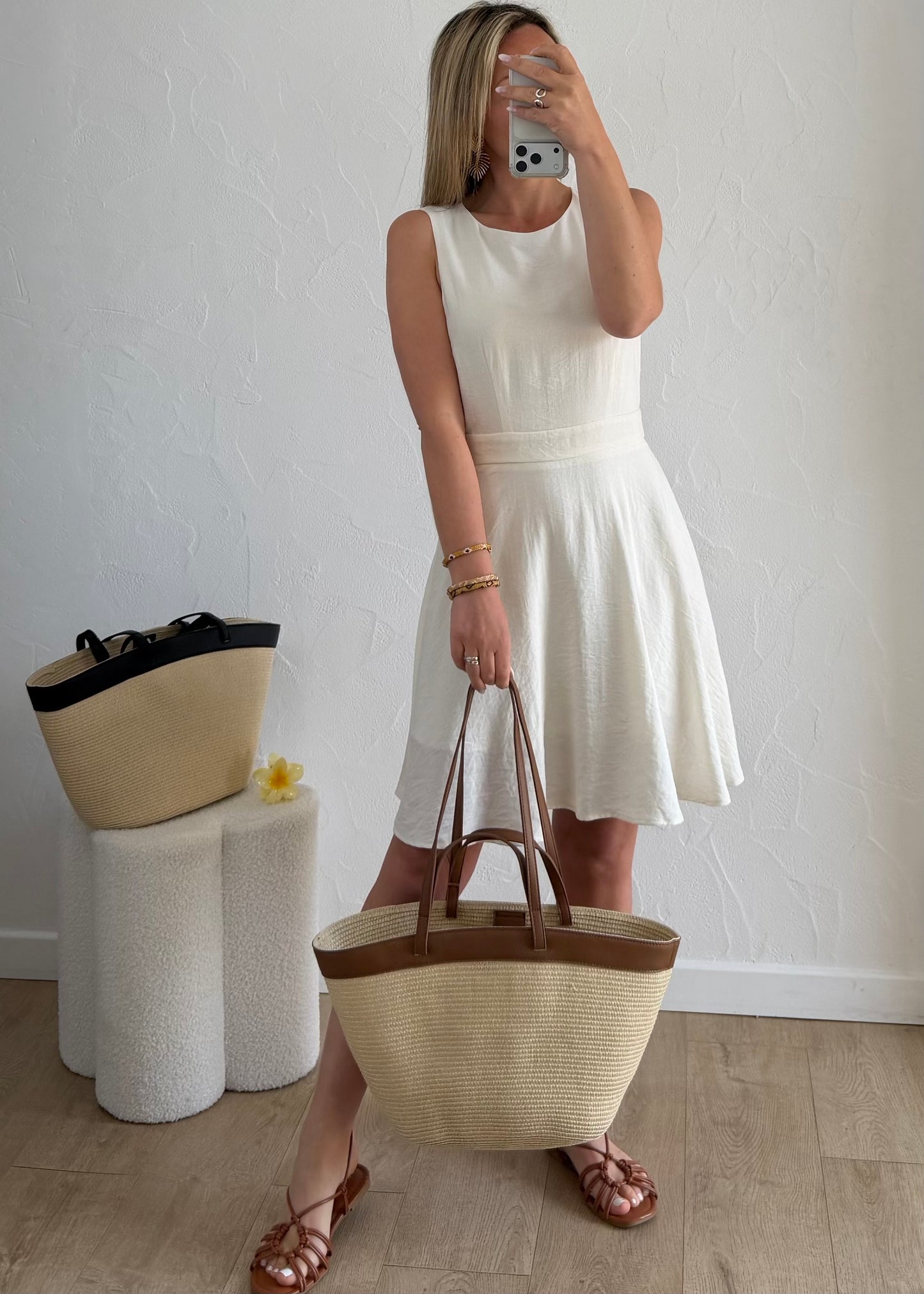 Robe ALESSIA Ivoire