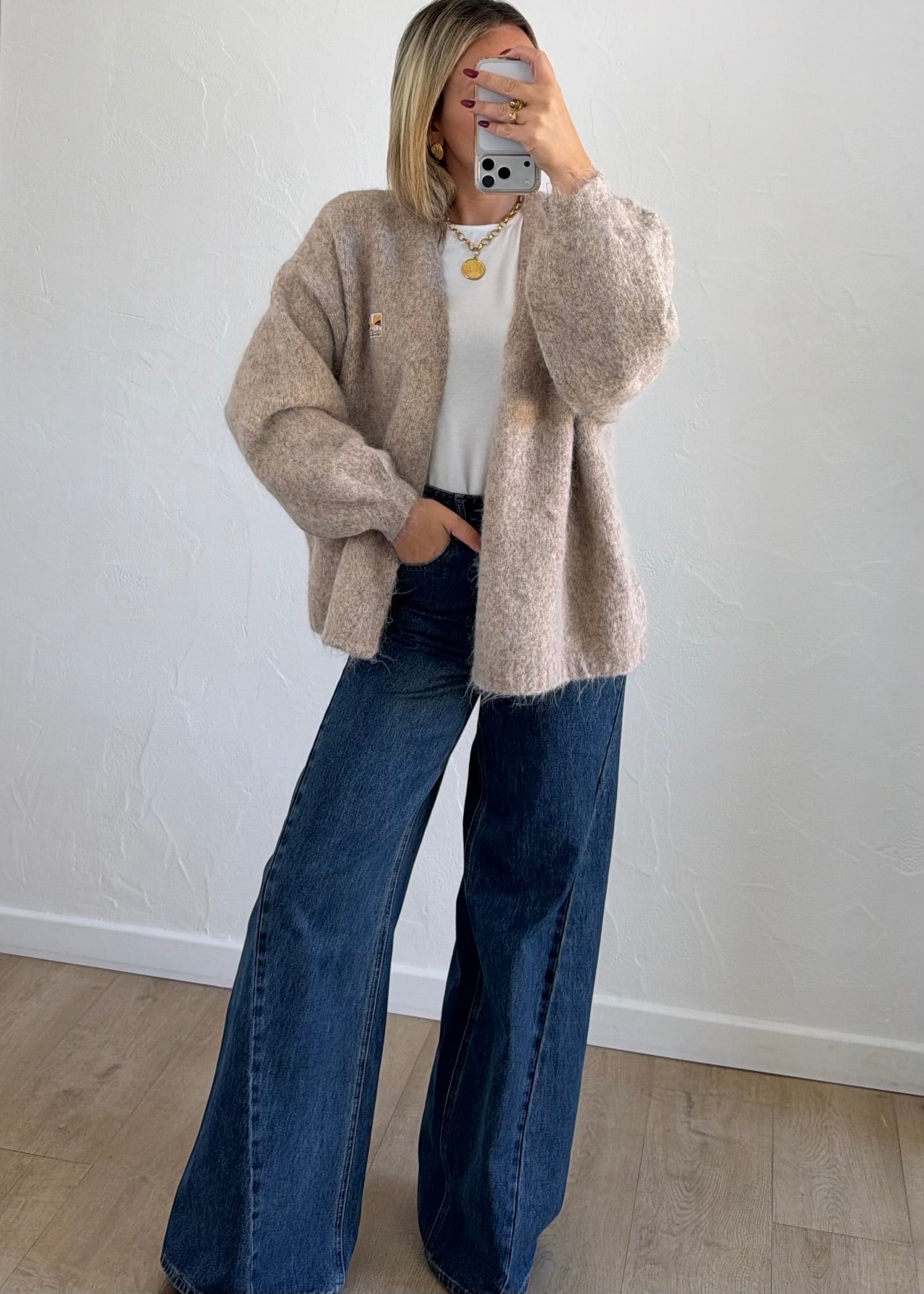 Gilet Gaetan beige