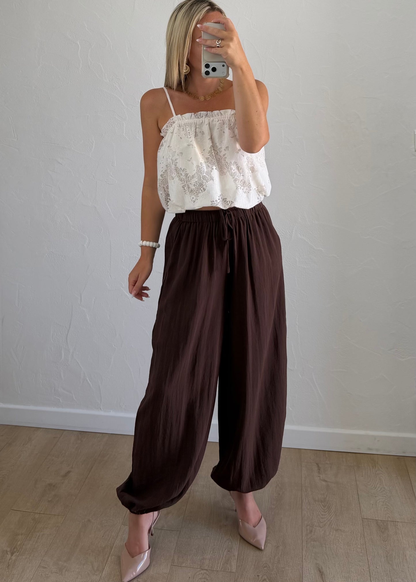 Pantalon NINON Choco