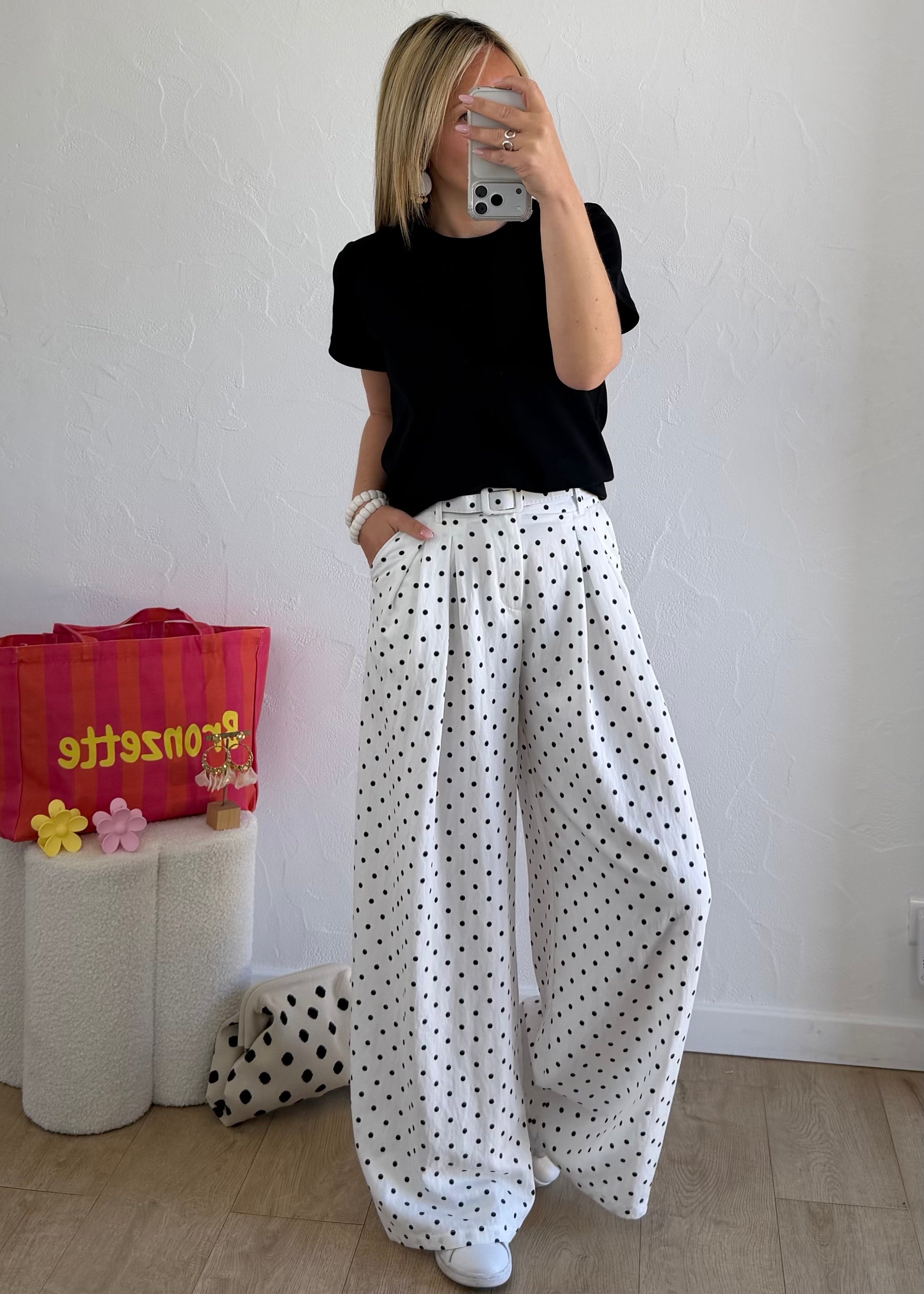 Pantalon SUZON Blanc