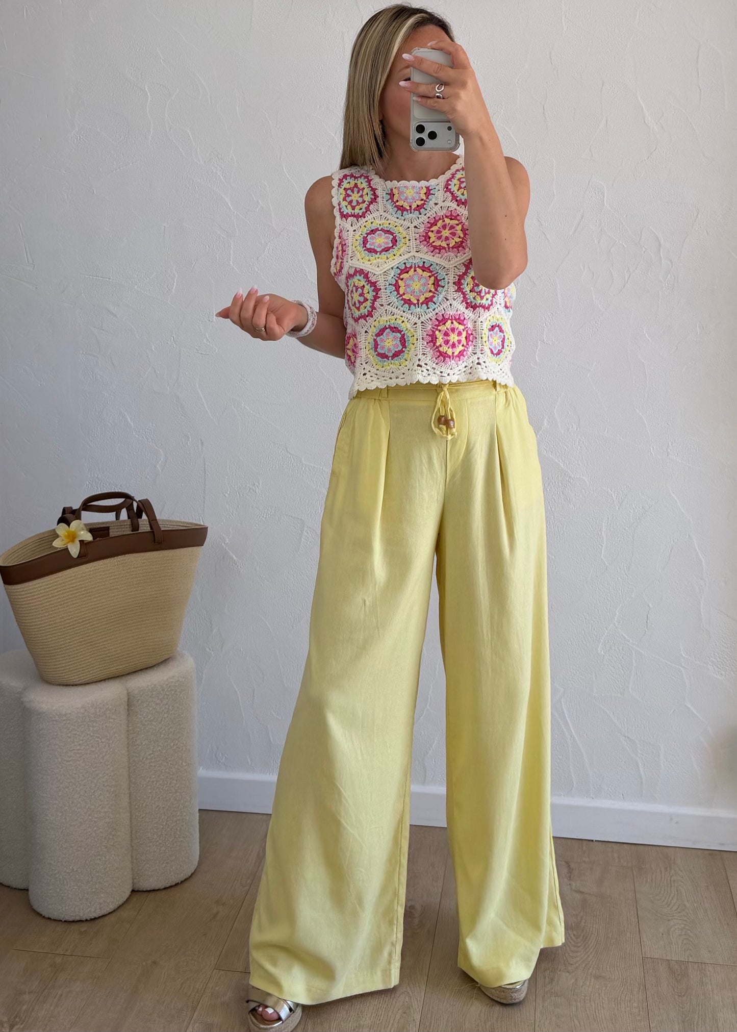 Pantalon DIANE Jaune