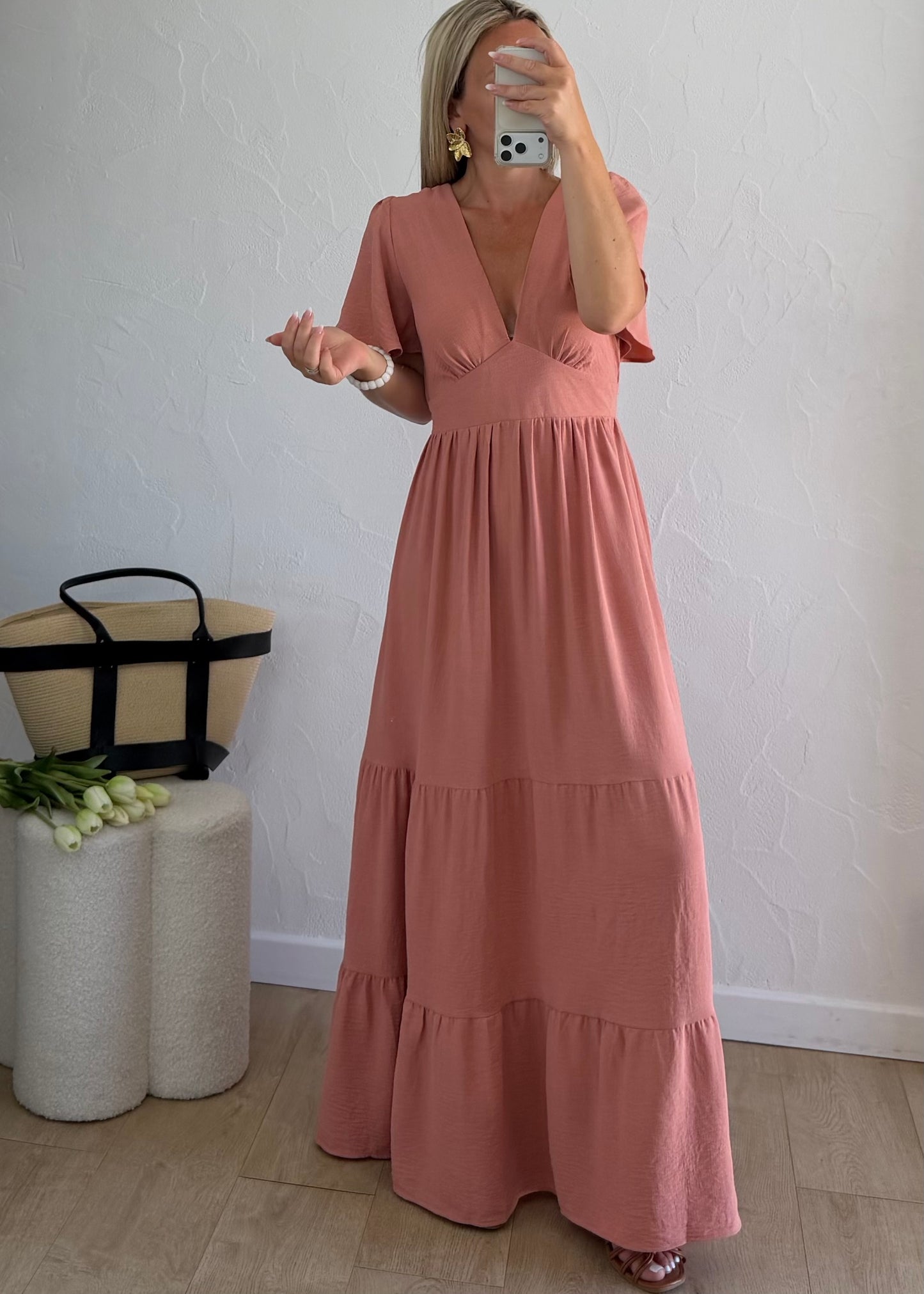Robe YSEE Vieux rose