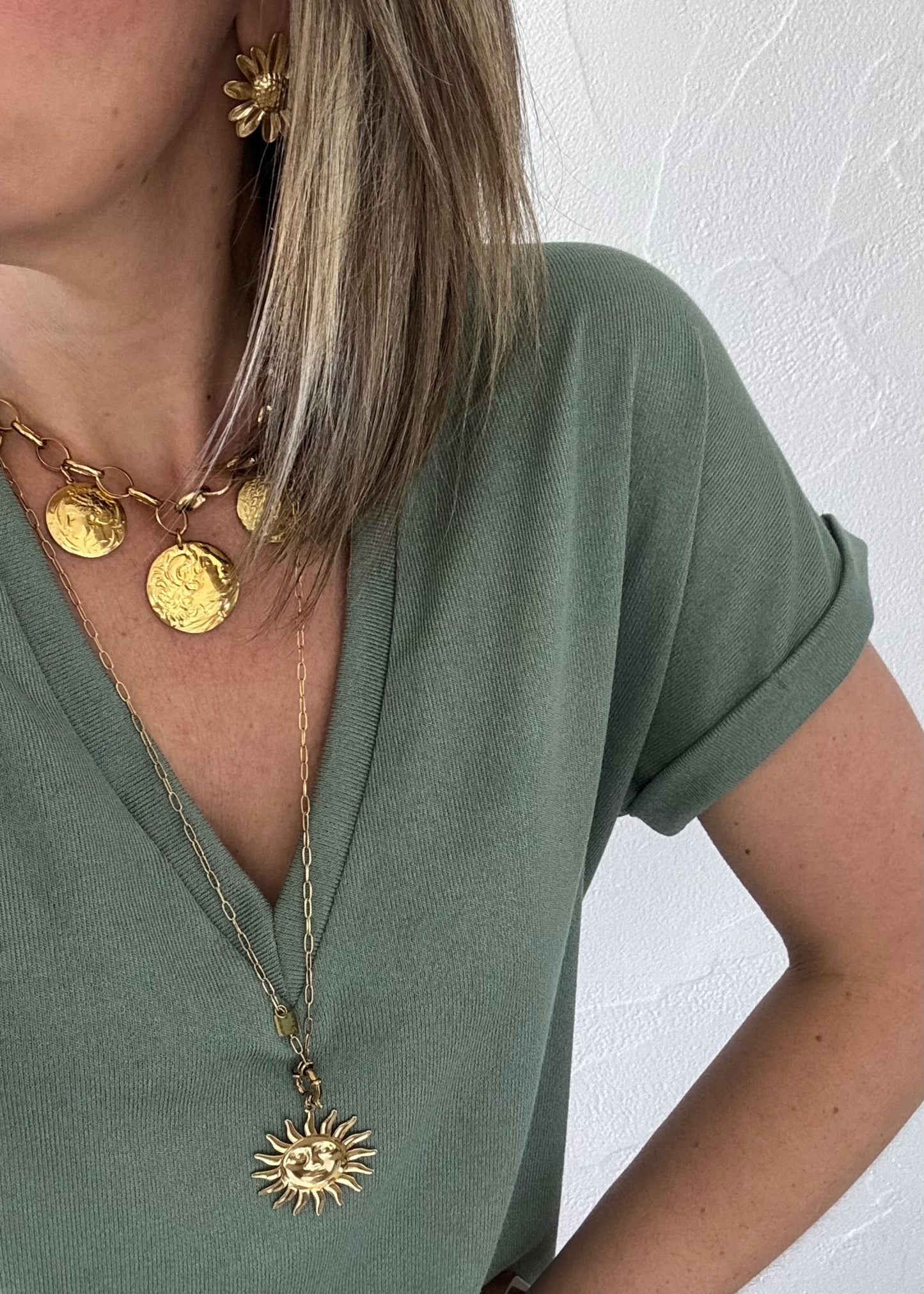 Haut Claudine Vert