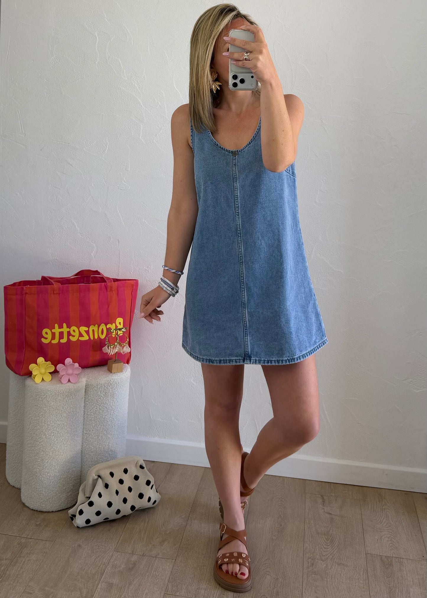 Robe en jean Lou