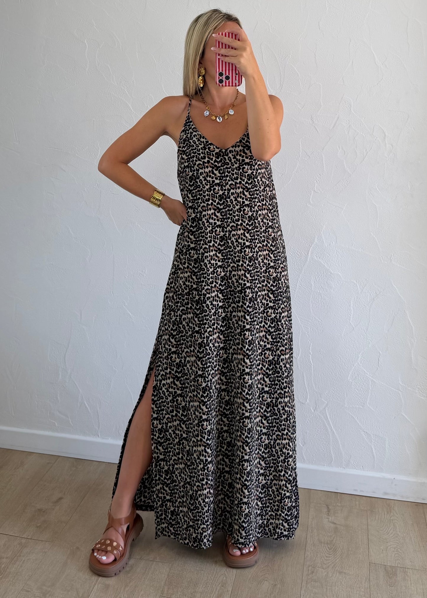 Robe GARANCE Léopard