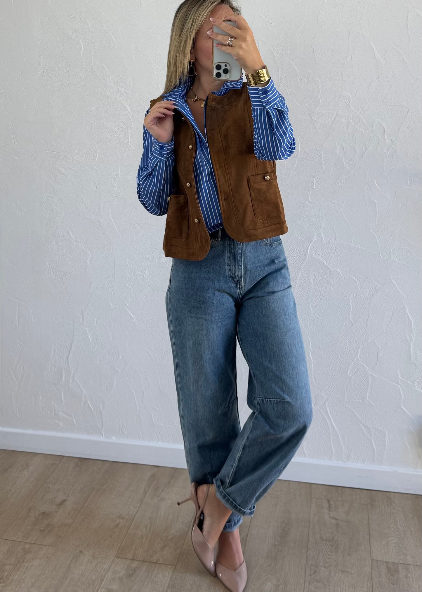 Veste CHRISTELLE Camel