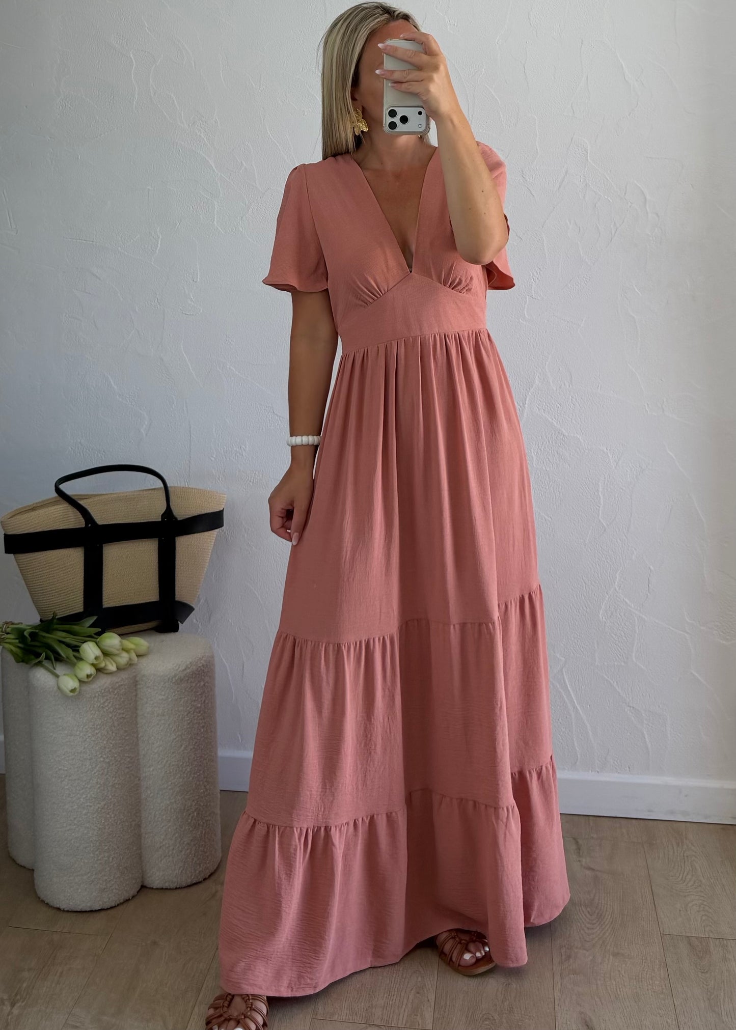 Robe YSEE Vieux rose