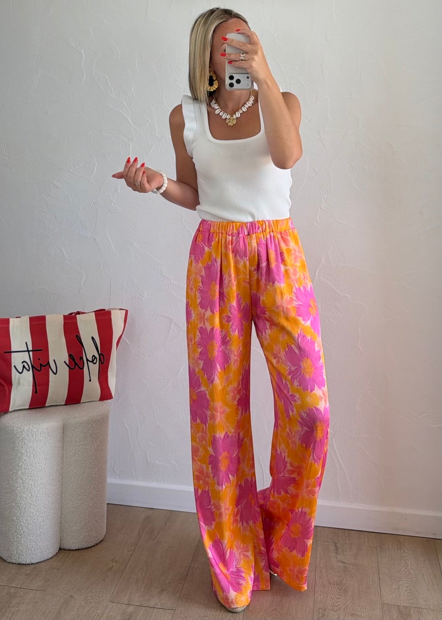 Pantalon LYANA Orange