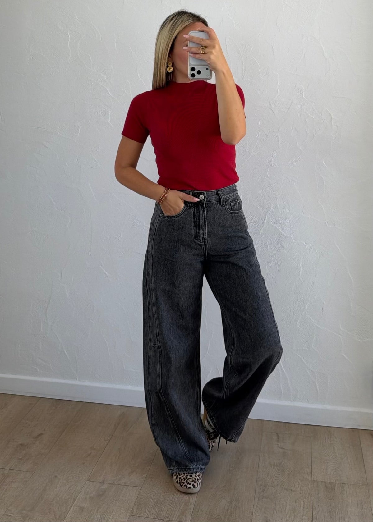 Pull Silan rouge