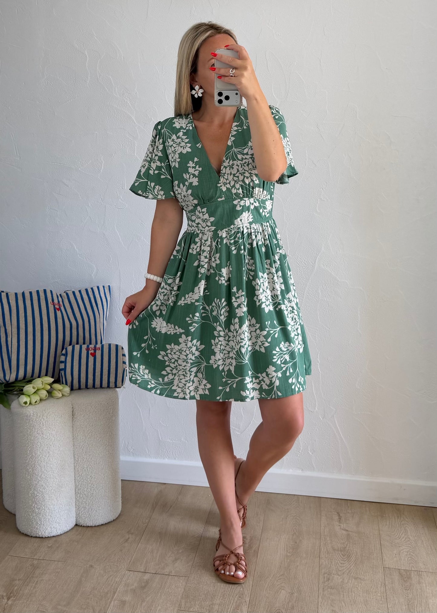 Robe NELIA Vert