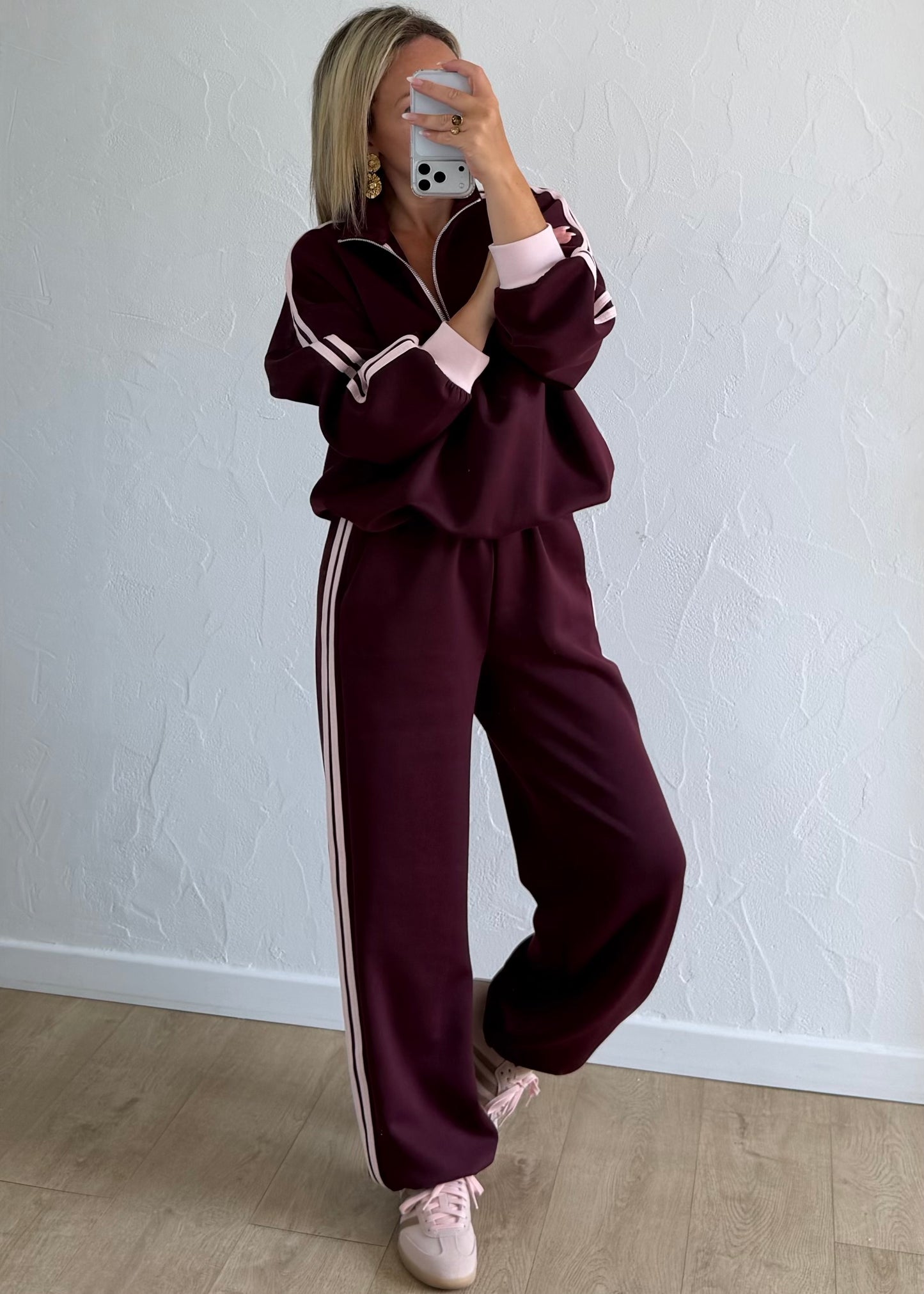 Sweat Viny bordeaux