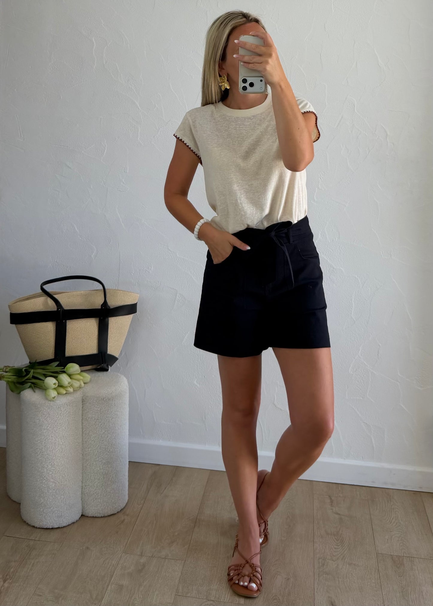 Short ERINE Bleu Marine
