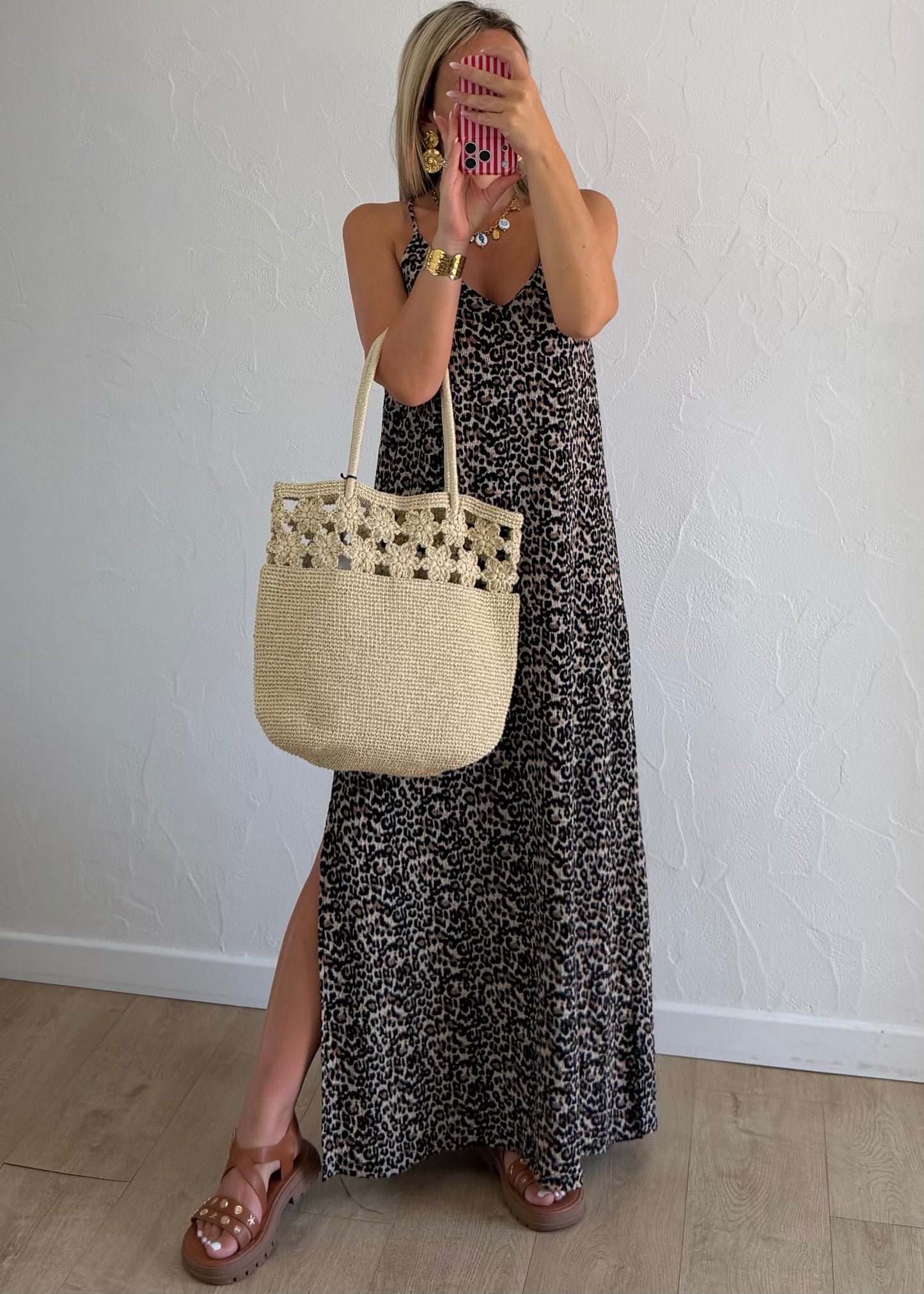 Robe GARANCE Léopard
