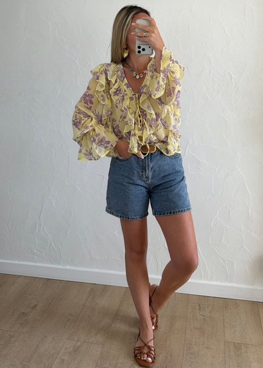 Blouse LIOREN Jaune