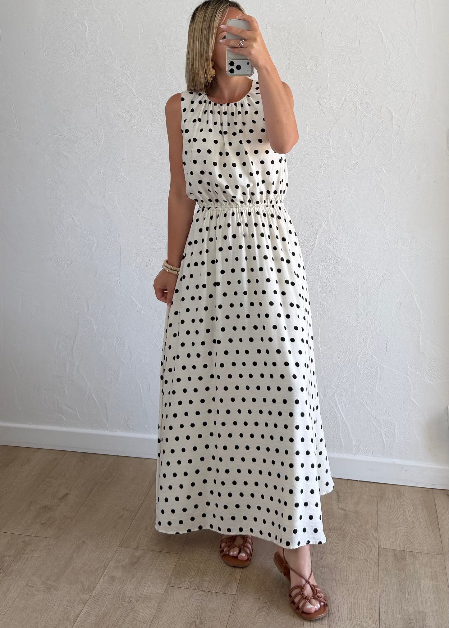 Robe ELOWEN Ecru