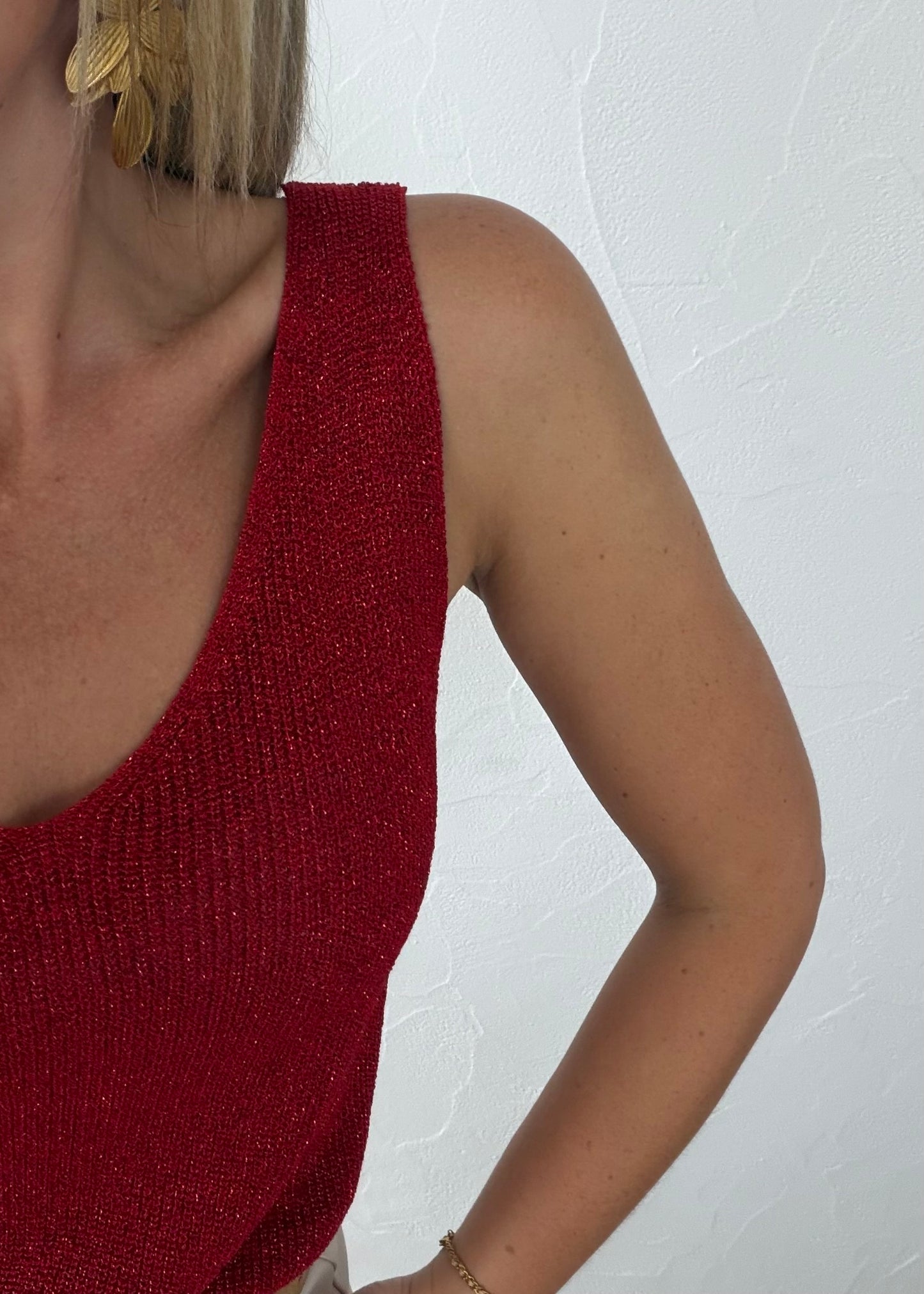 Débardeur EUGENIE Rouge