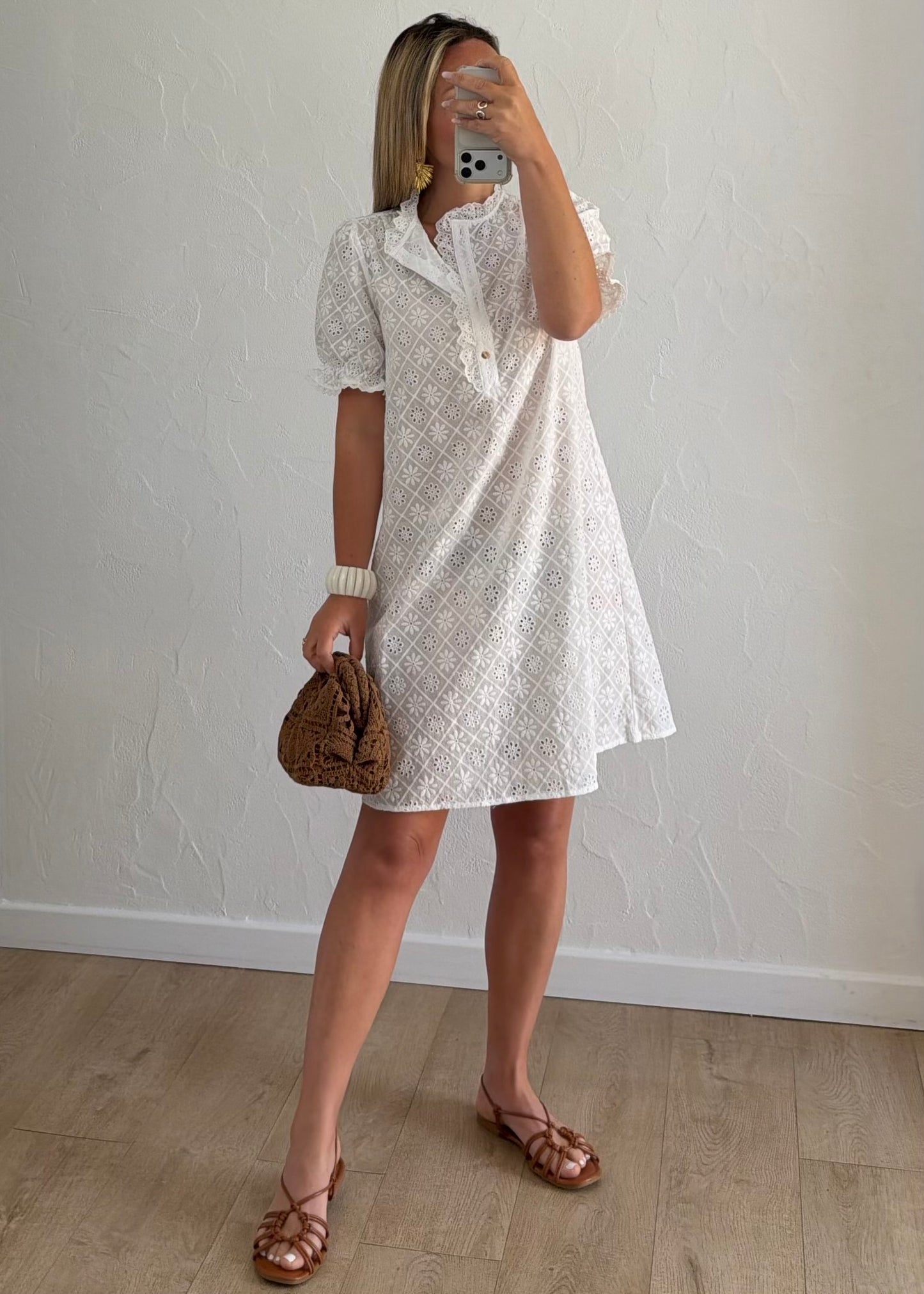 Robe ALICA Blanc