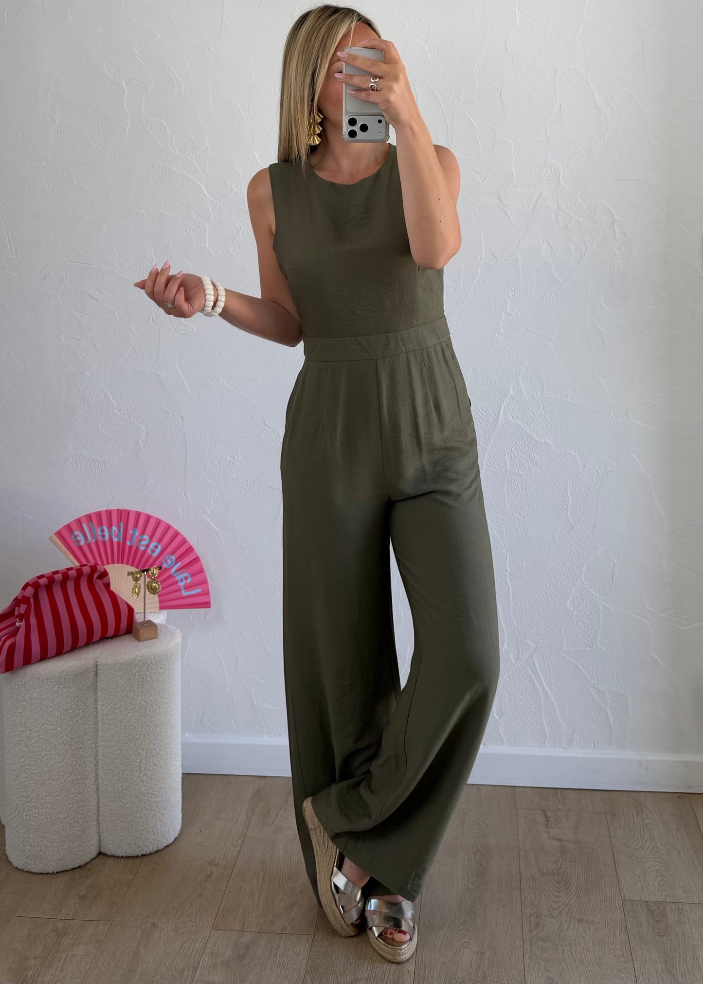 Combi-Pantalon SOLEYA Kaki