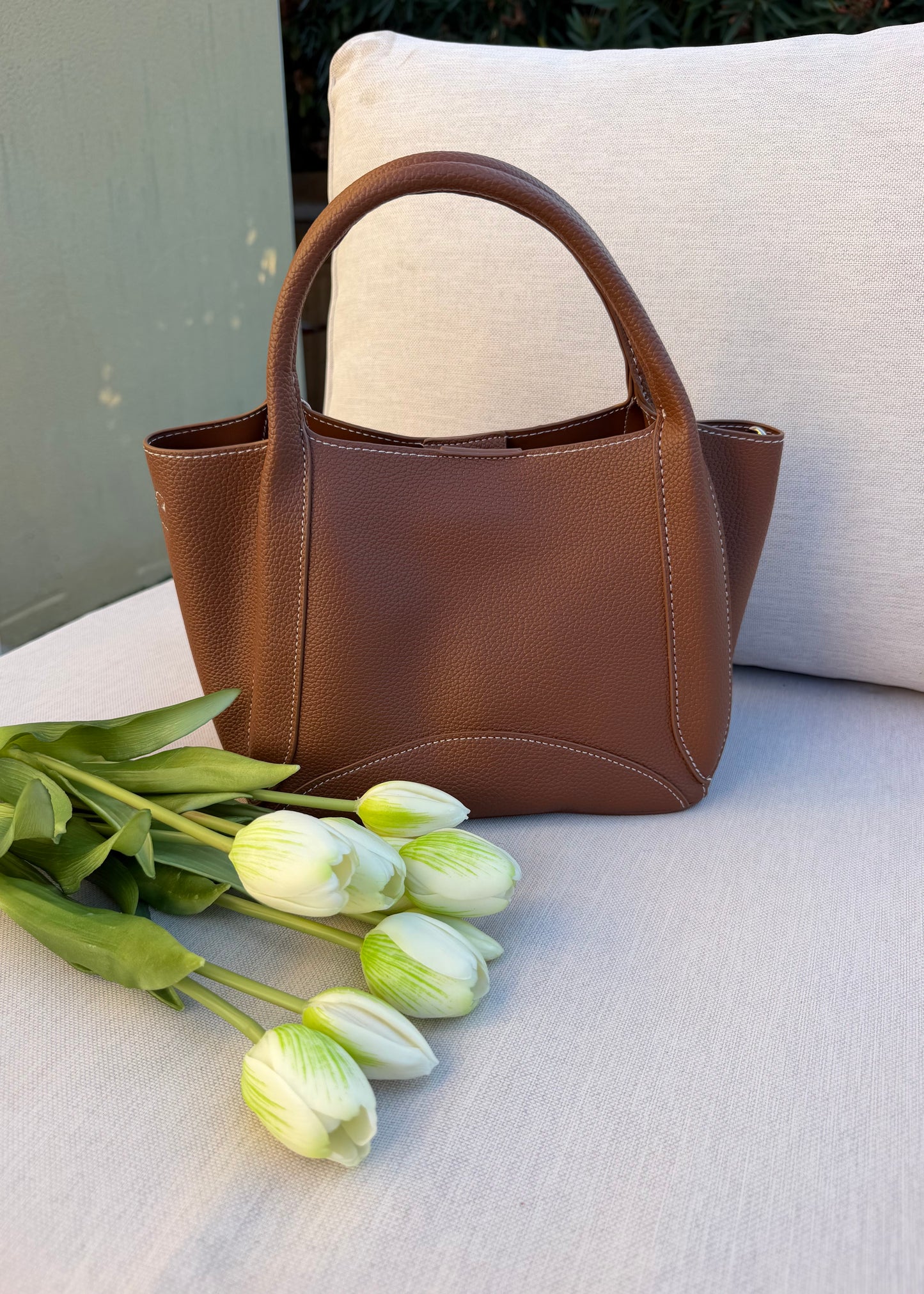 Sac MOUNA Cognac