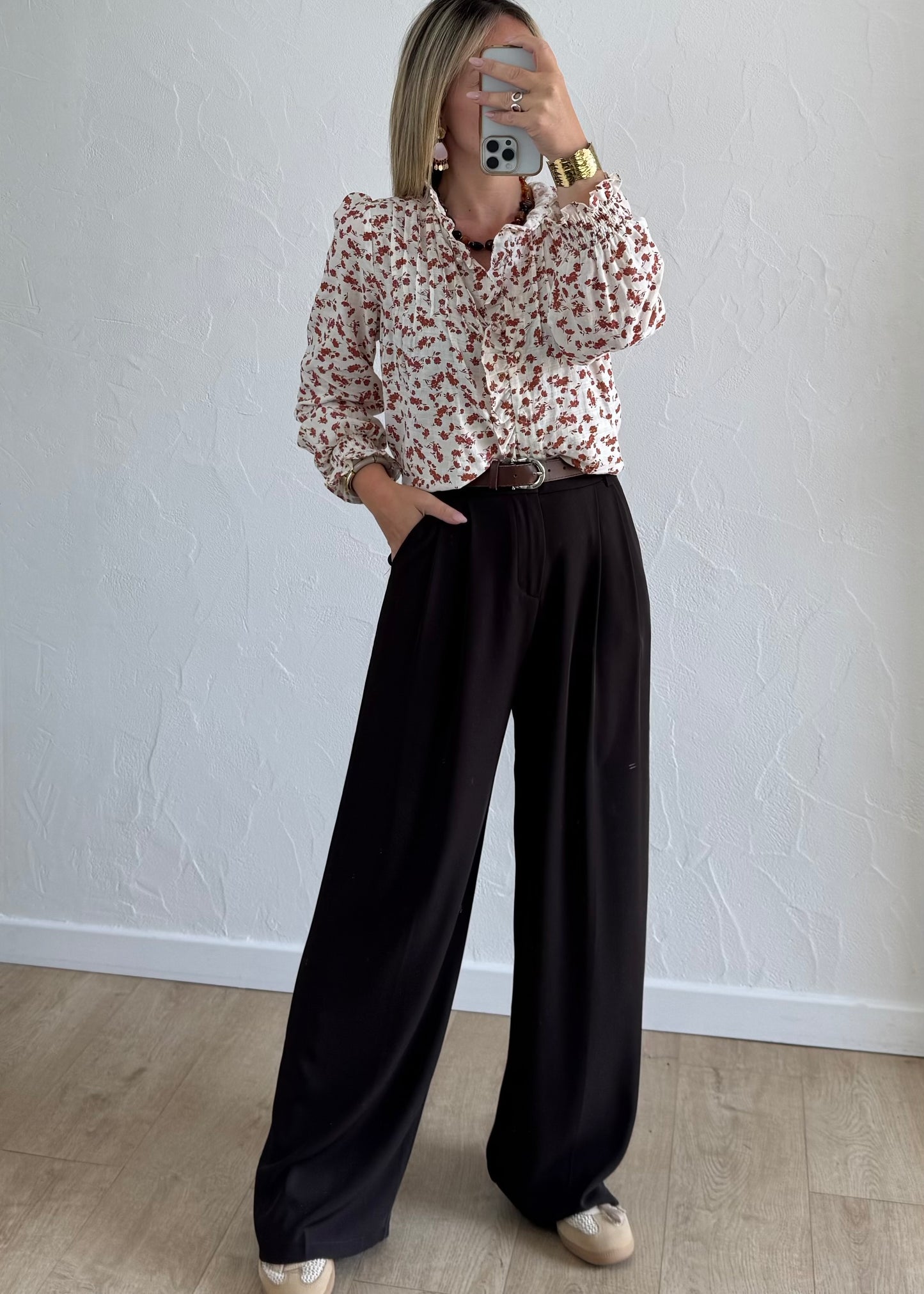Pantalon KENYA Marron