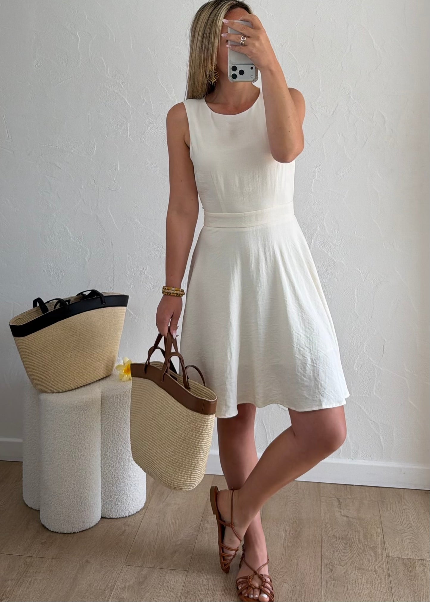 Robe ALESSIA Ivoire