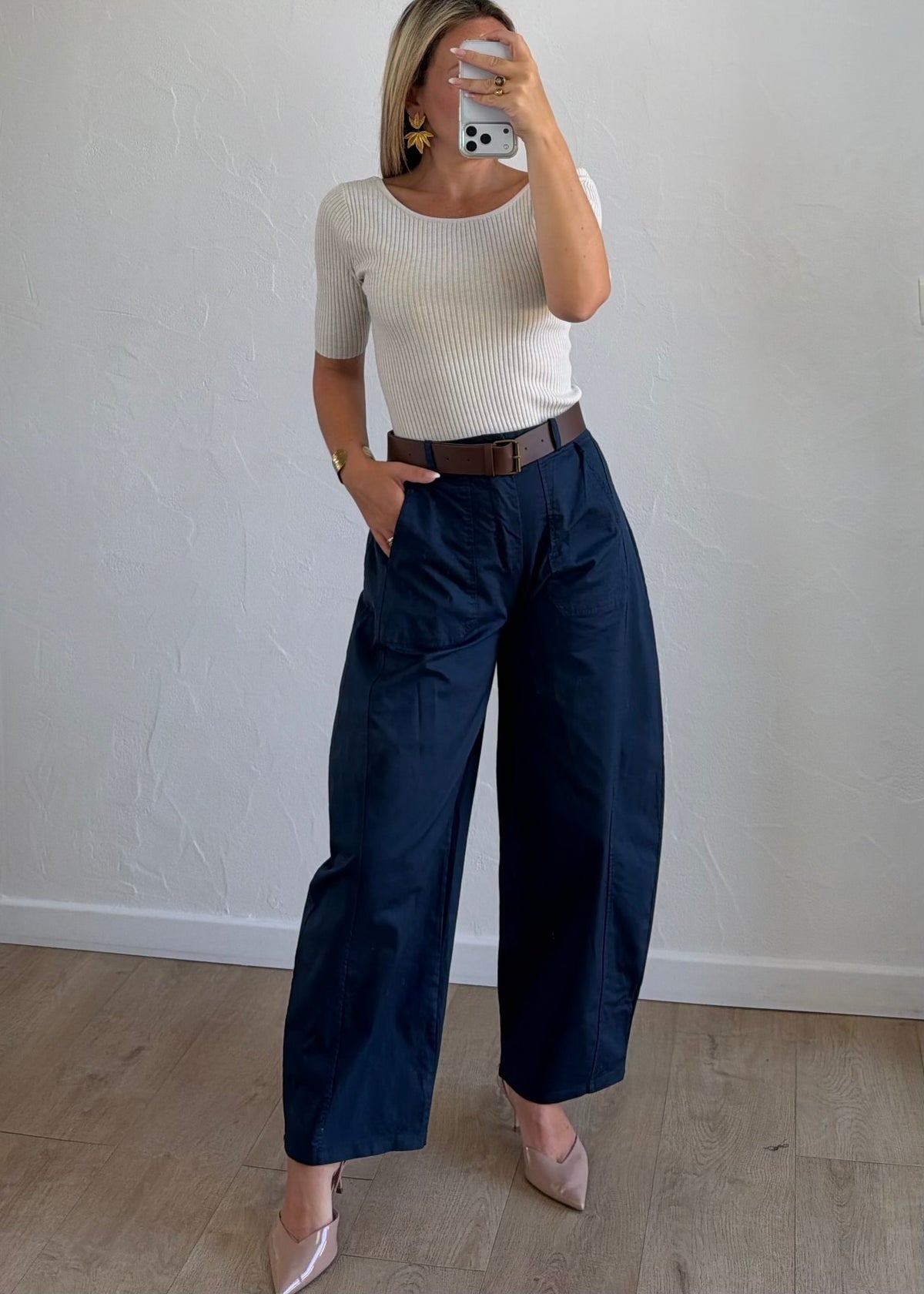 Pantalon Andrei marine