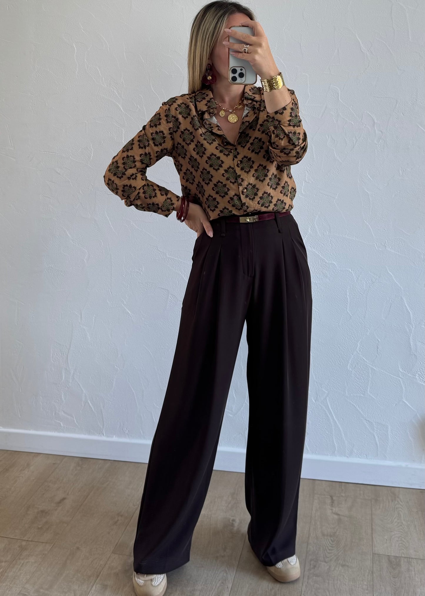 Pantalon JADE Chocolat
