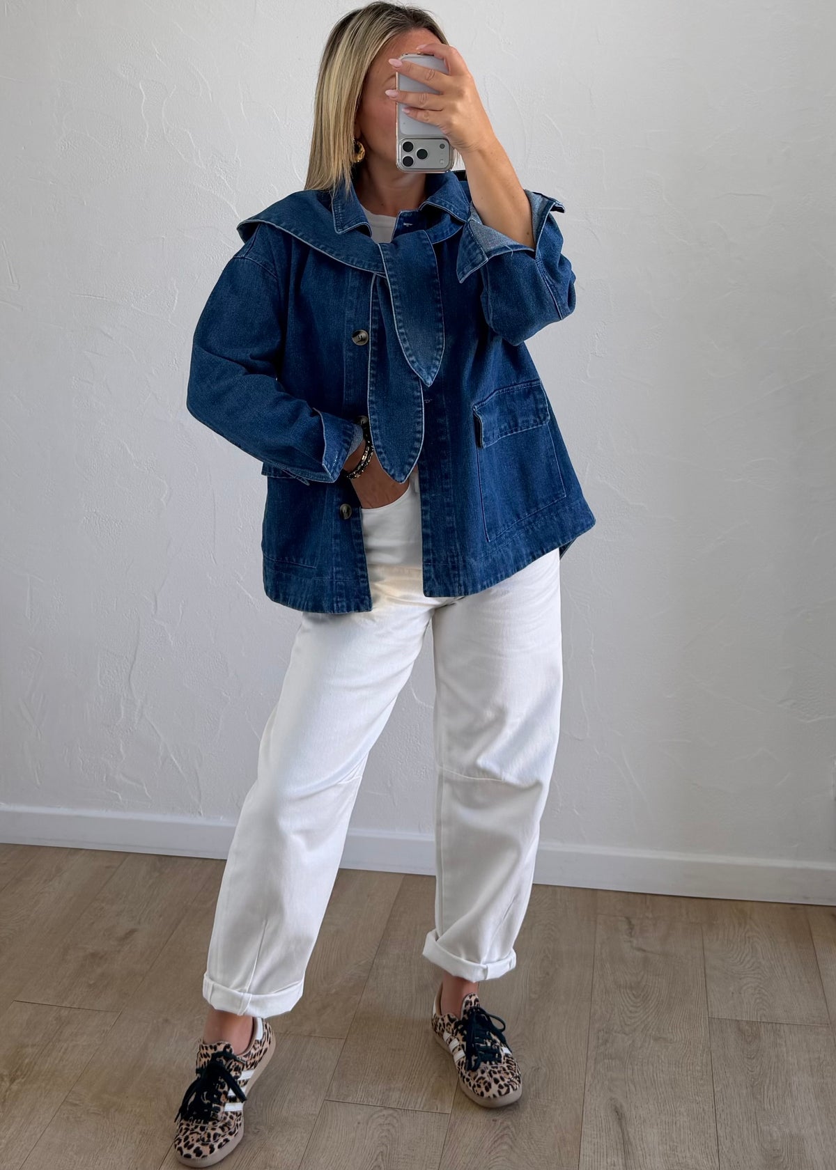 Veste en jean Anastasia