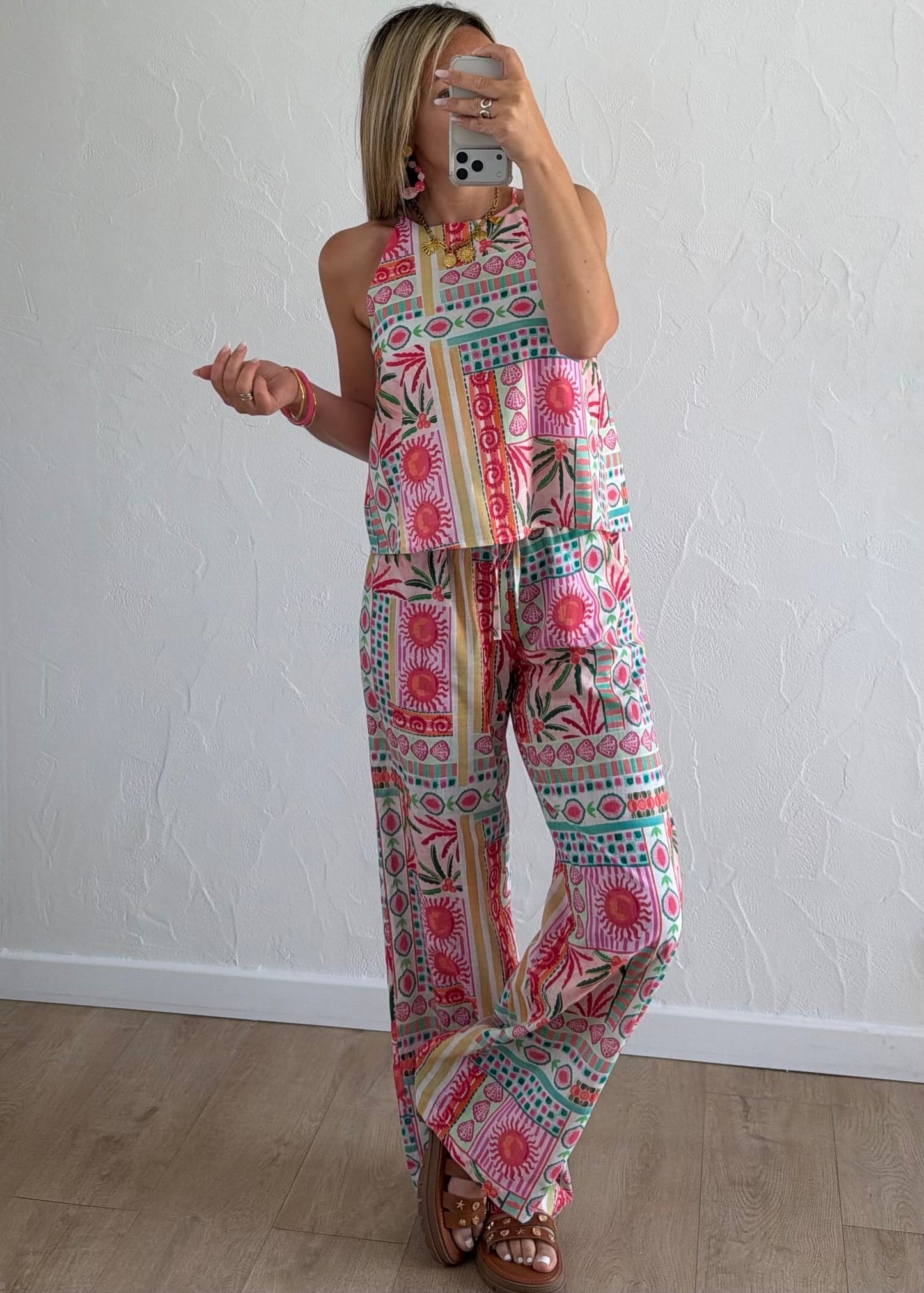 Pantalon SOLINE Fuschia