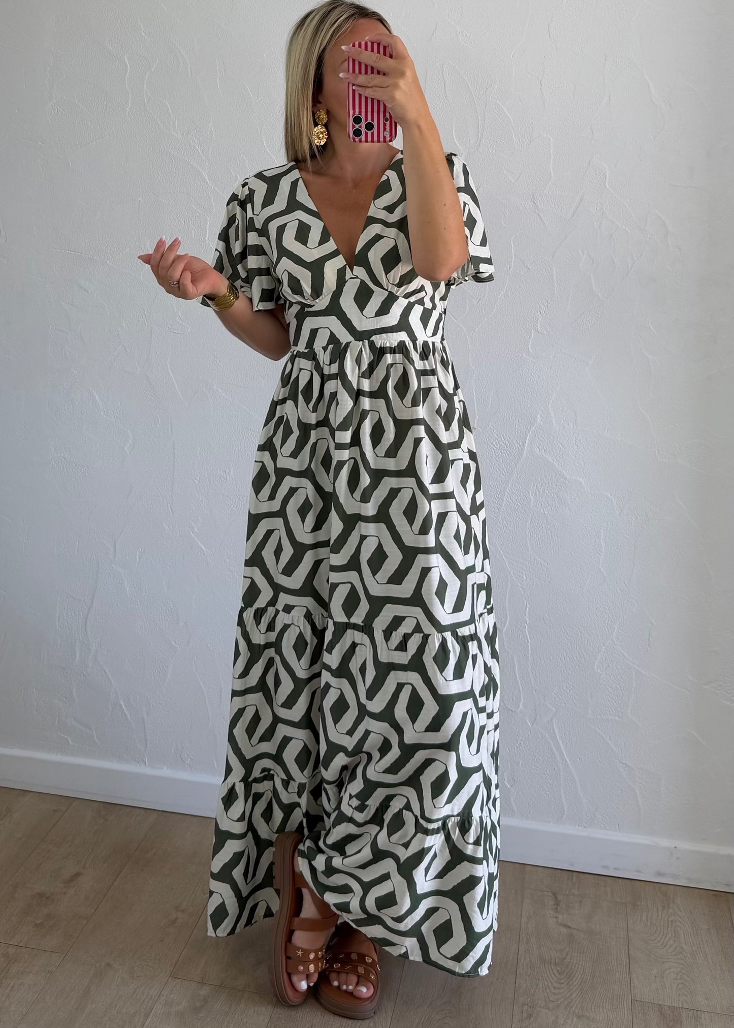 Robe ABIGAELLE Kaki
