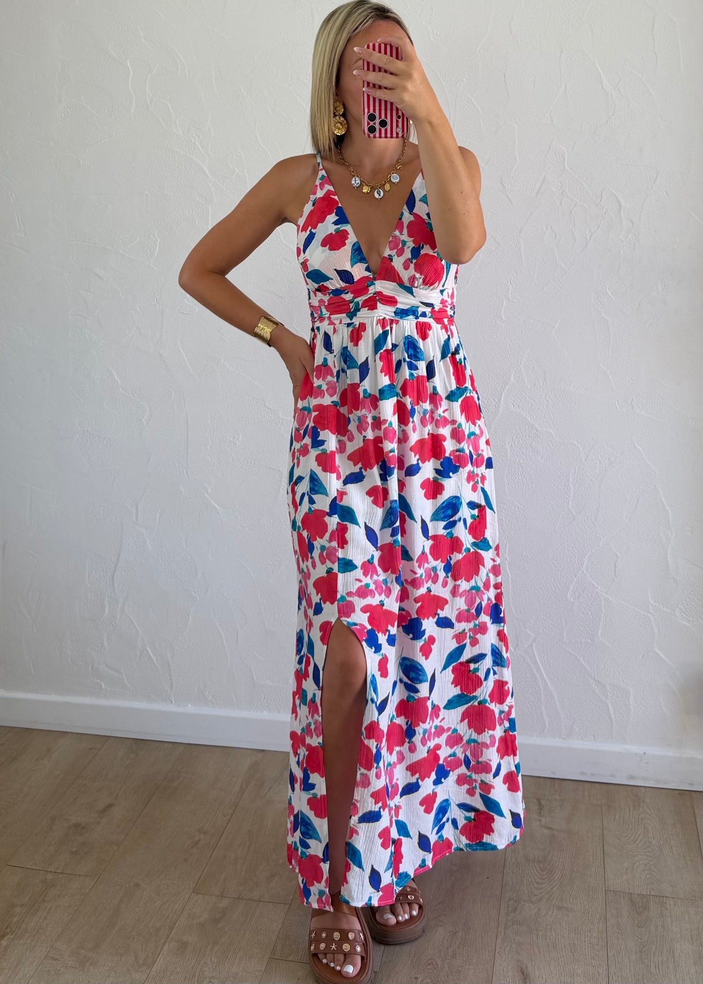 Robe LISONNE Fuschia