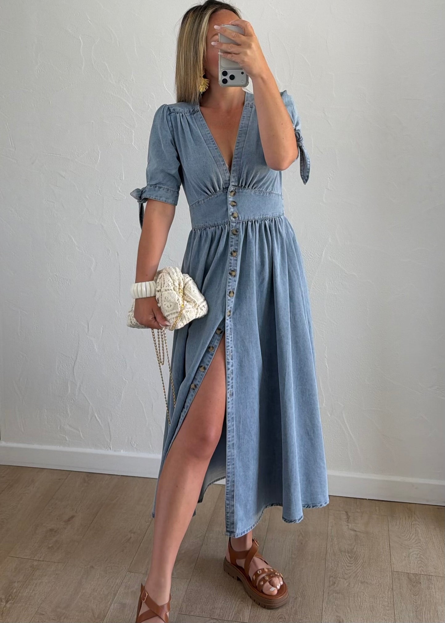 Robe en jean Lou