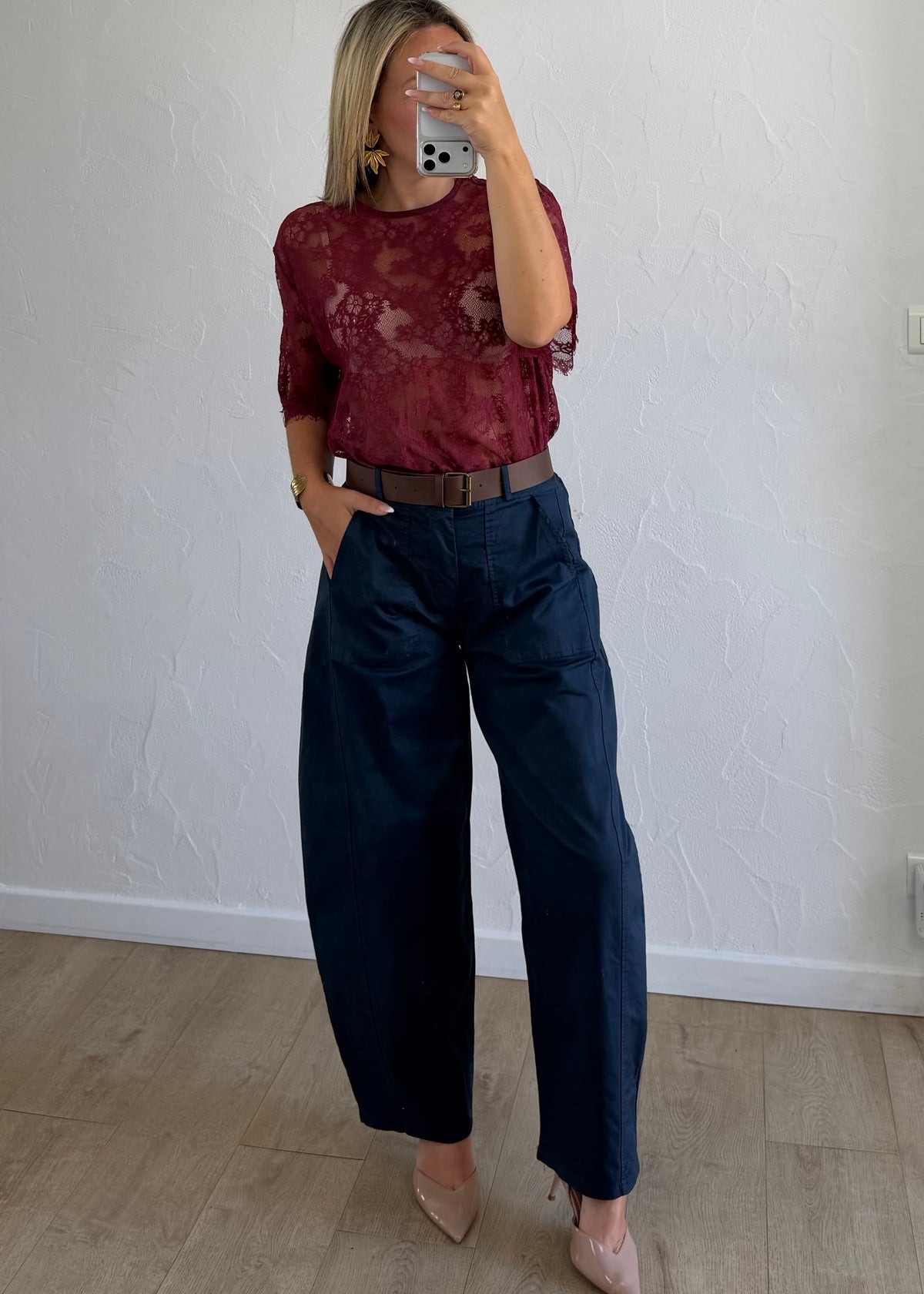 Pantalon Andrei marine