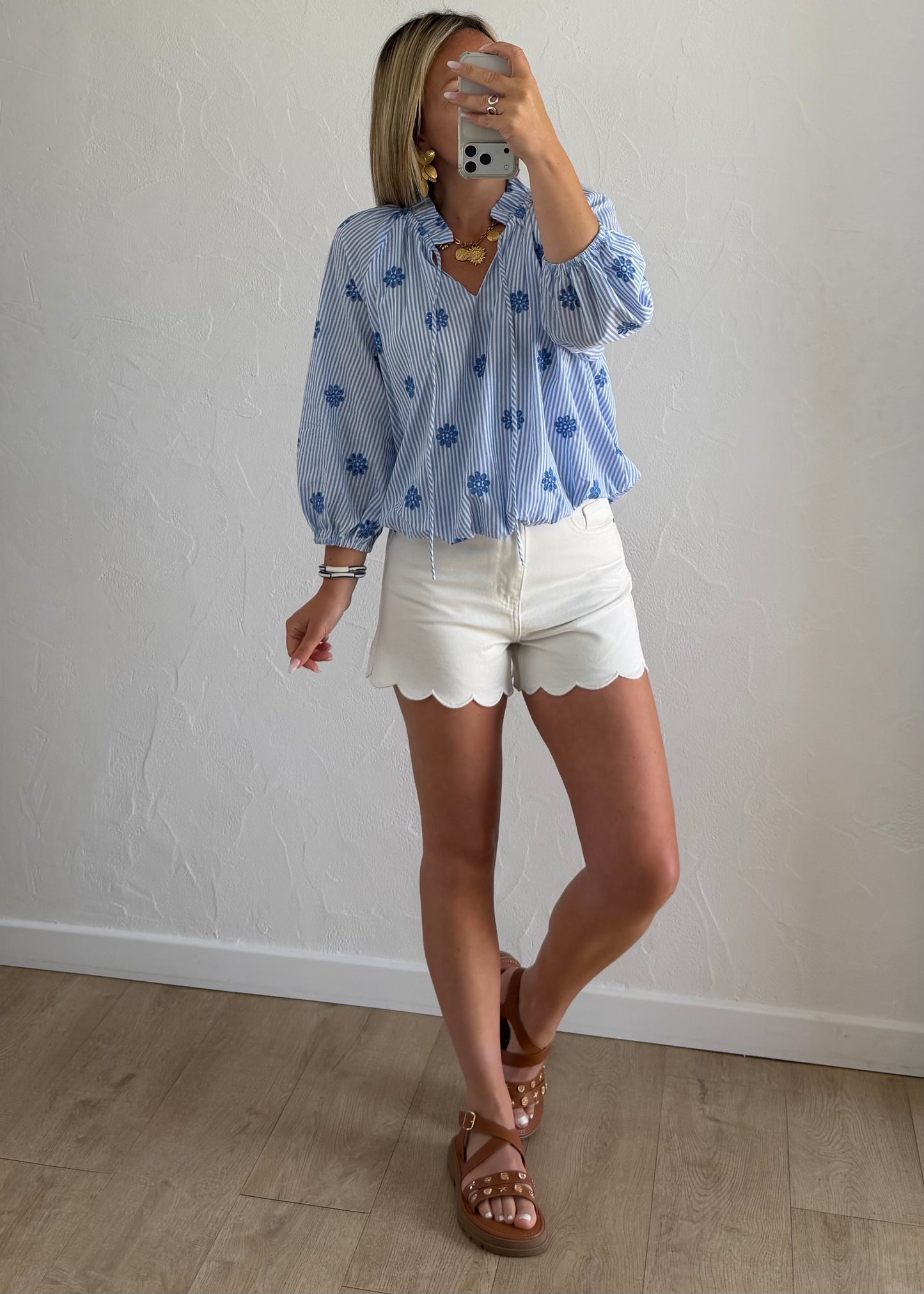 Blouse LIOR Bleu