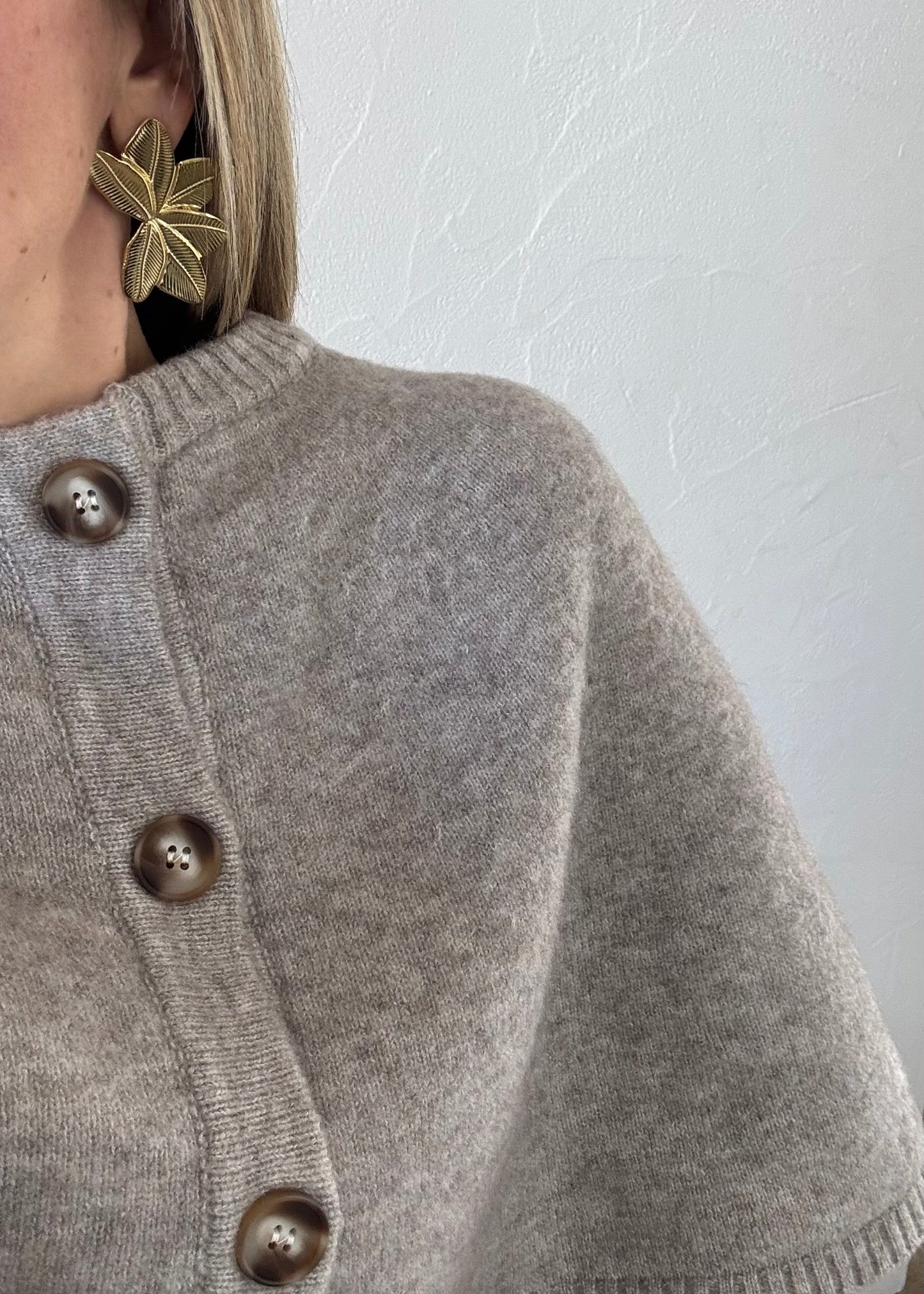 Poncho GARDÉNIA Taupe