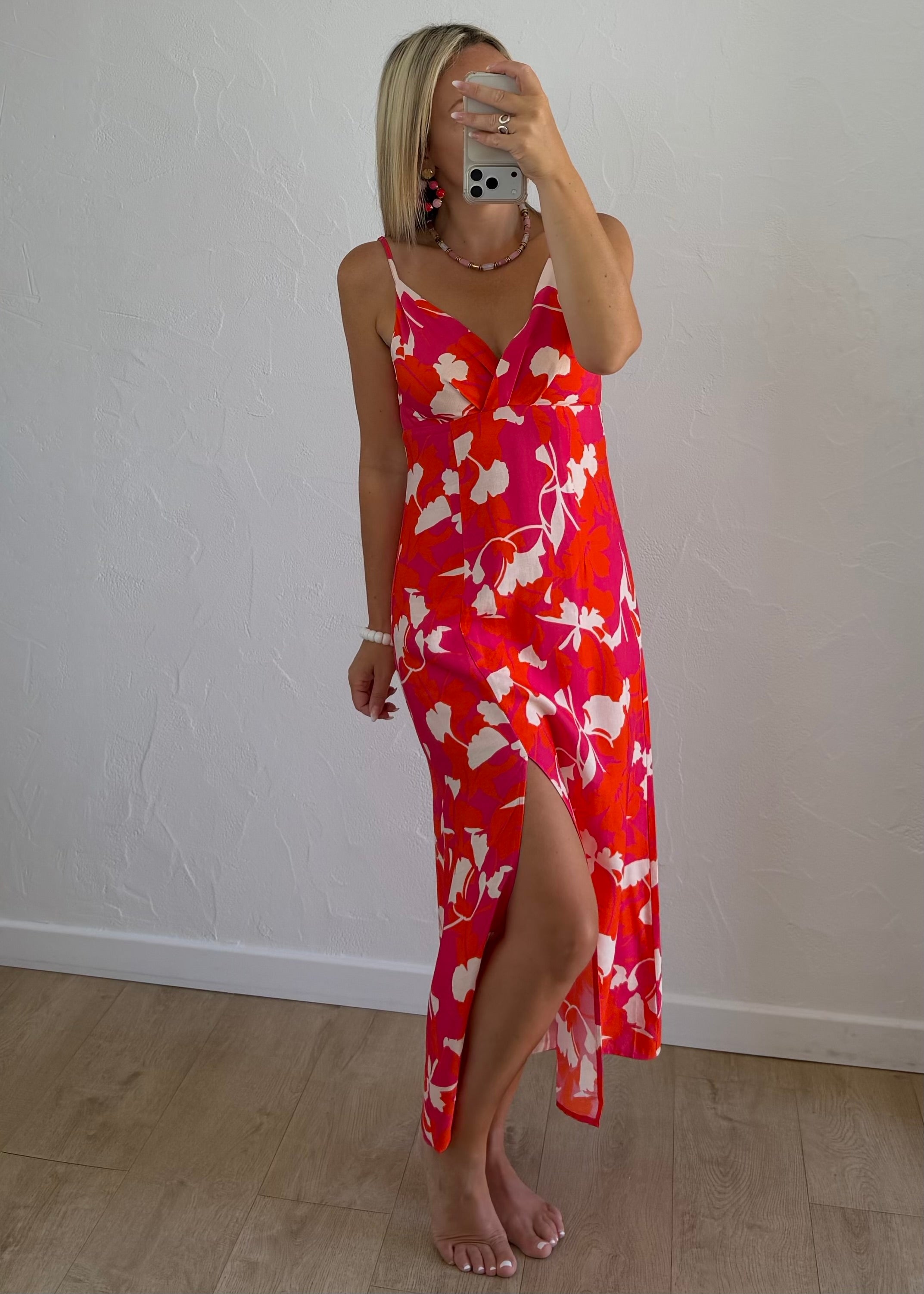 Robe FAUSTINE Corail