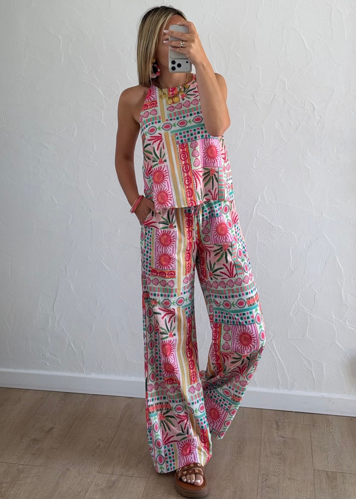 Pantalon SOLINE Fuschia