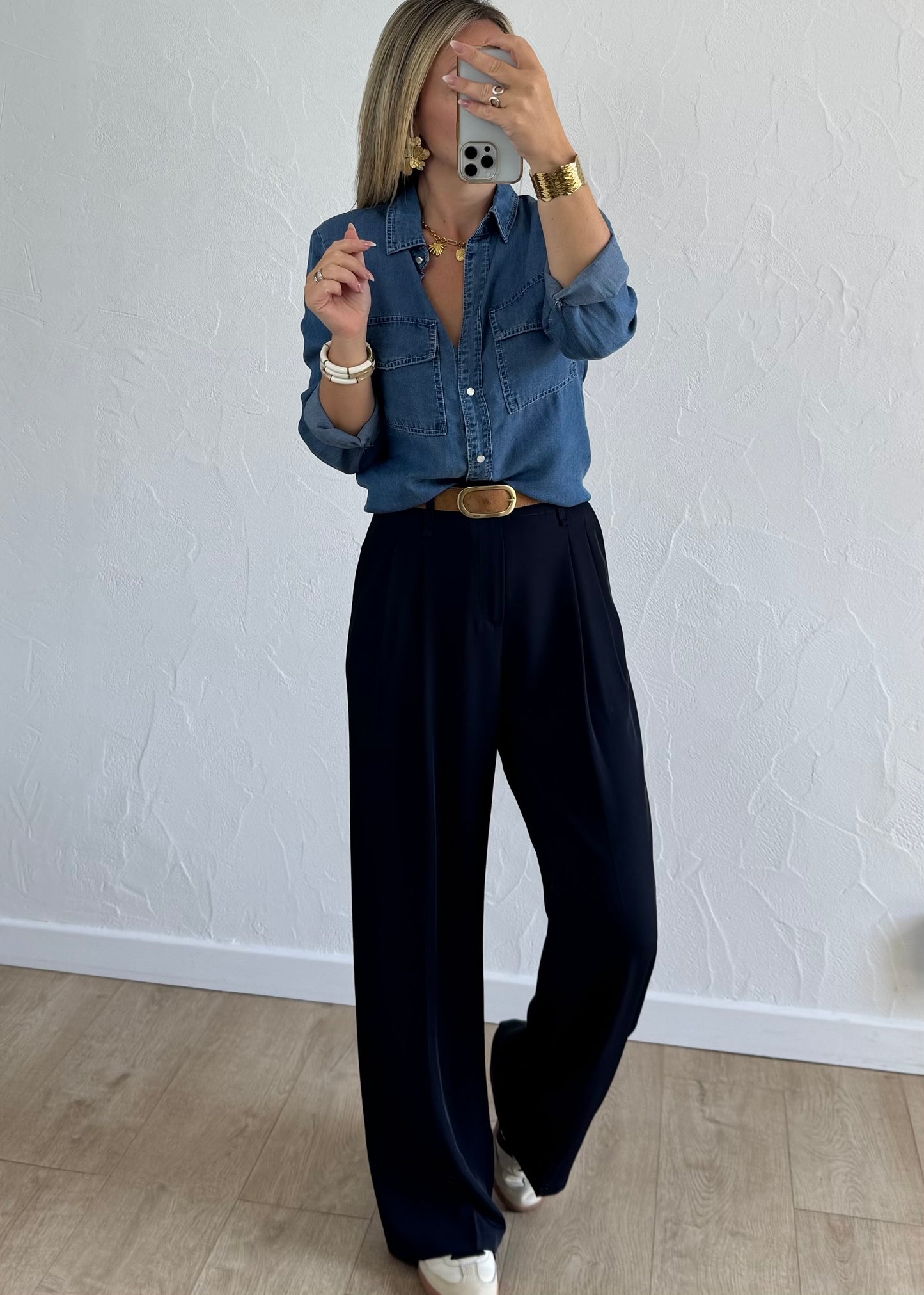 Pantalon JADE Bleu marine