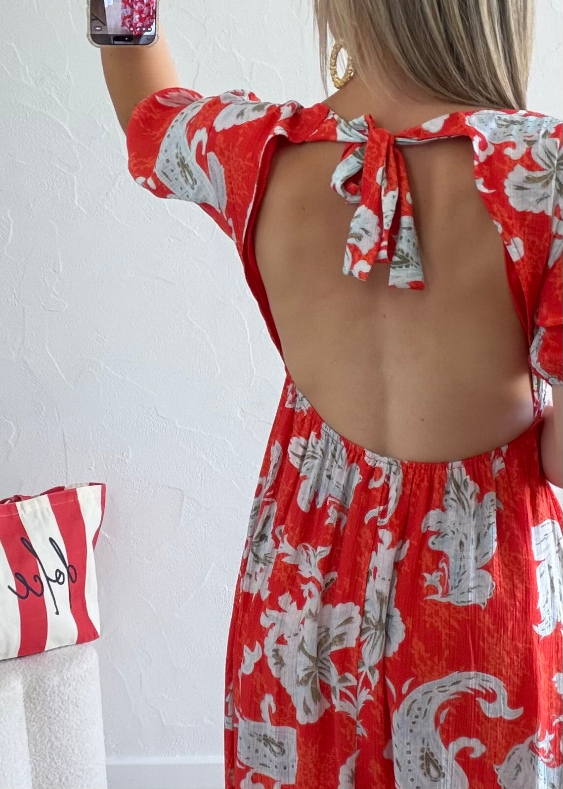 Robe AYLINE Rouge