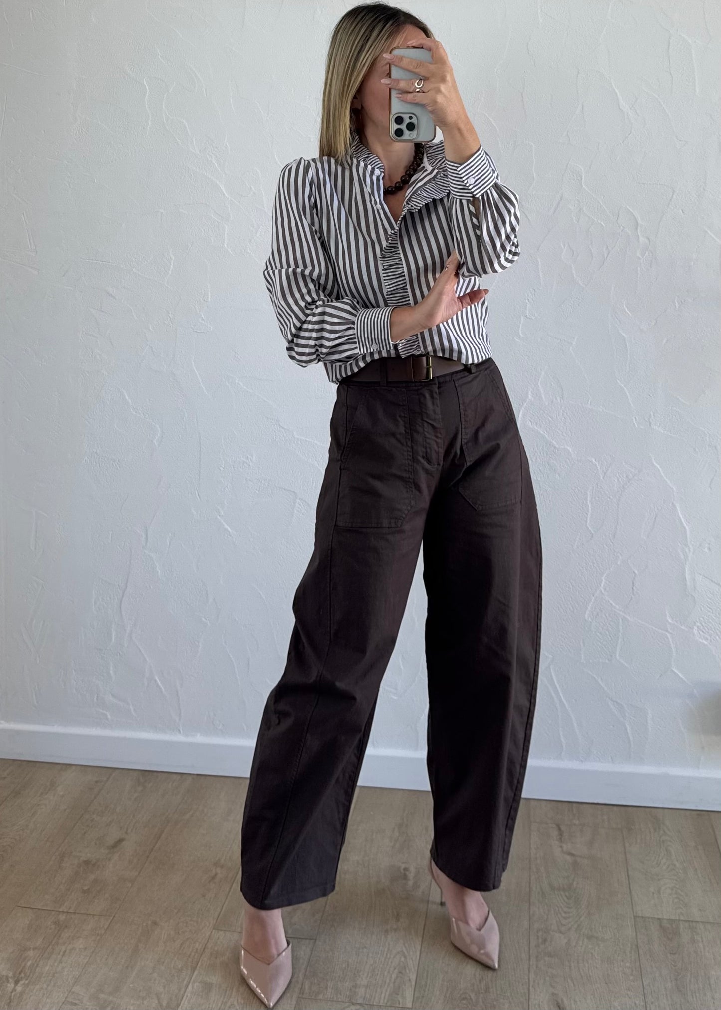 Pantalon BALLON Marron