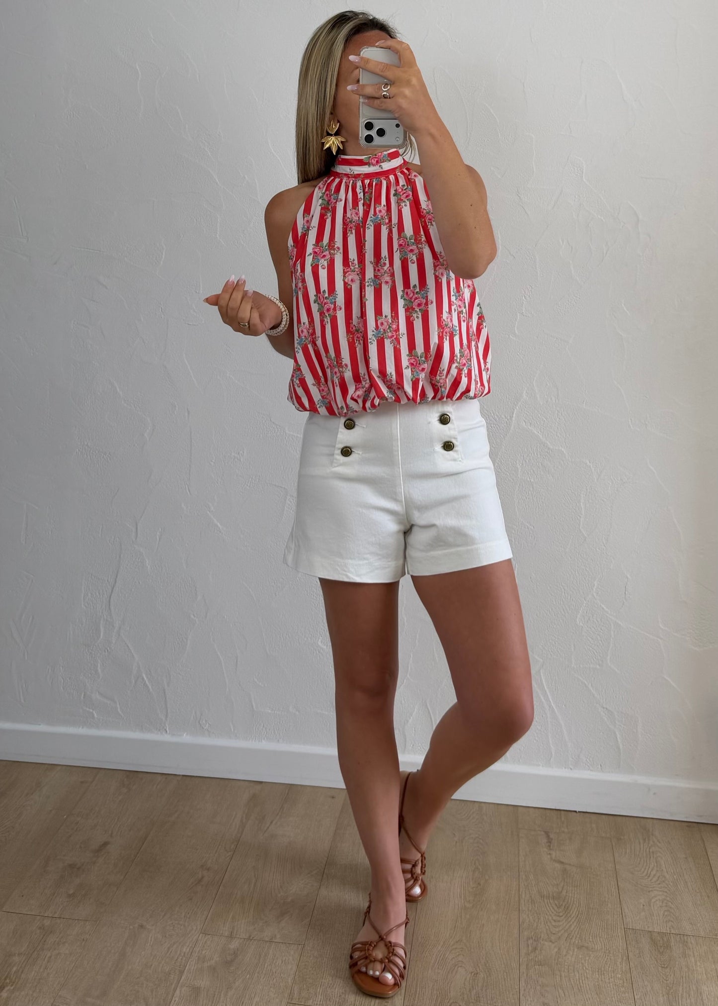 Short VICTORINETTE Blanc