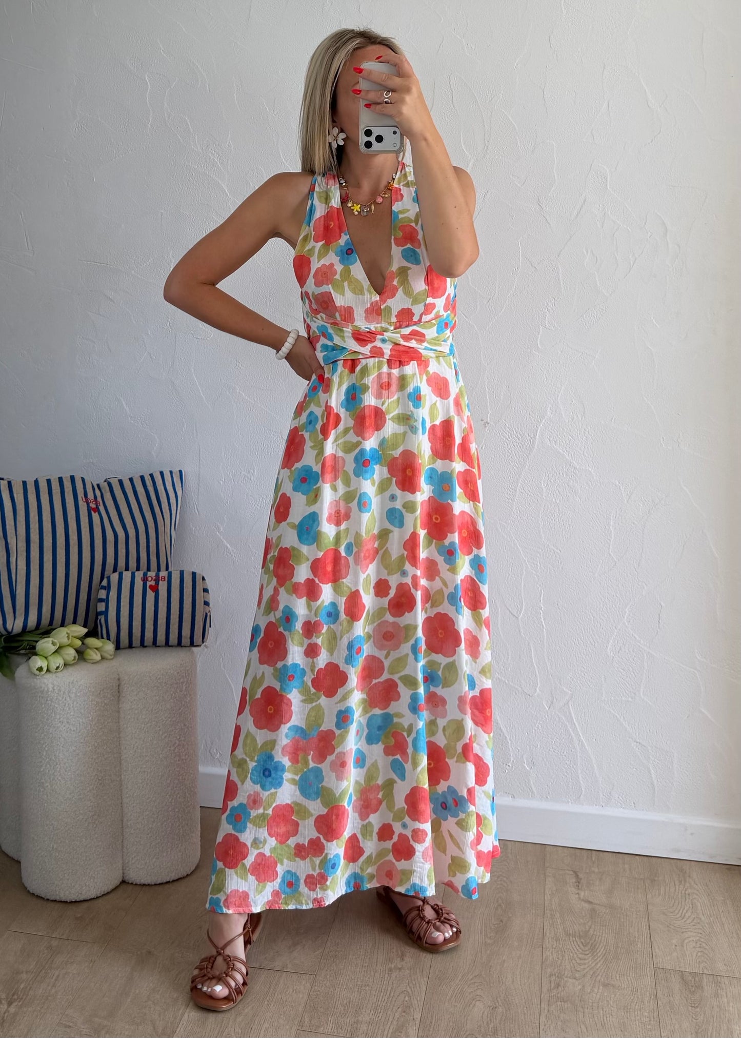 Robe MAIWEN Crème