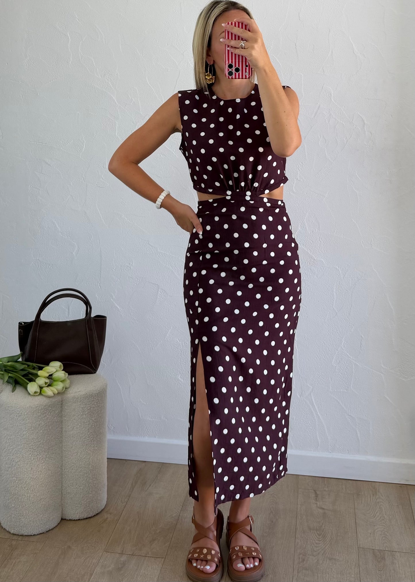 Robe MÉLODIE Bordeaux
