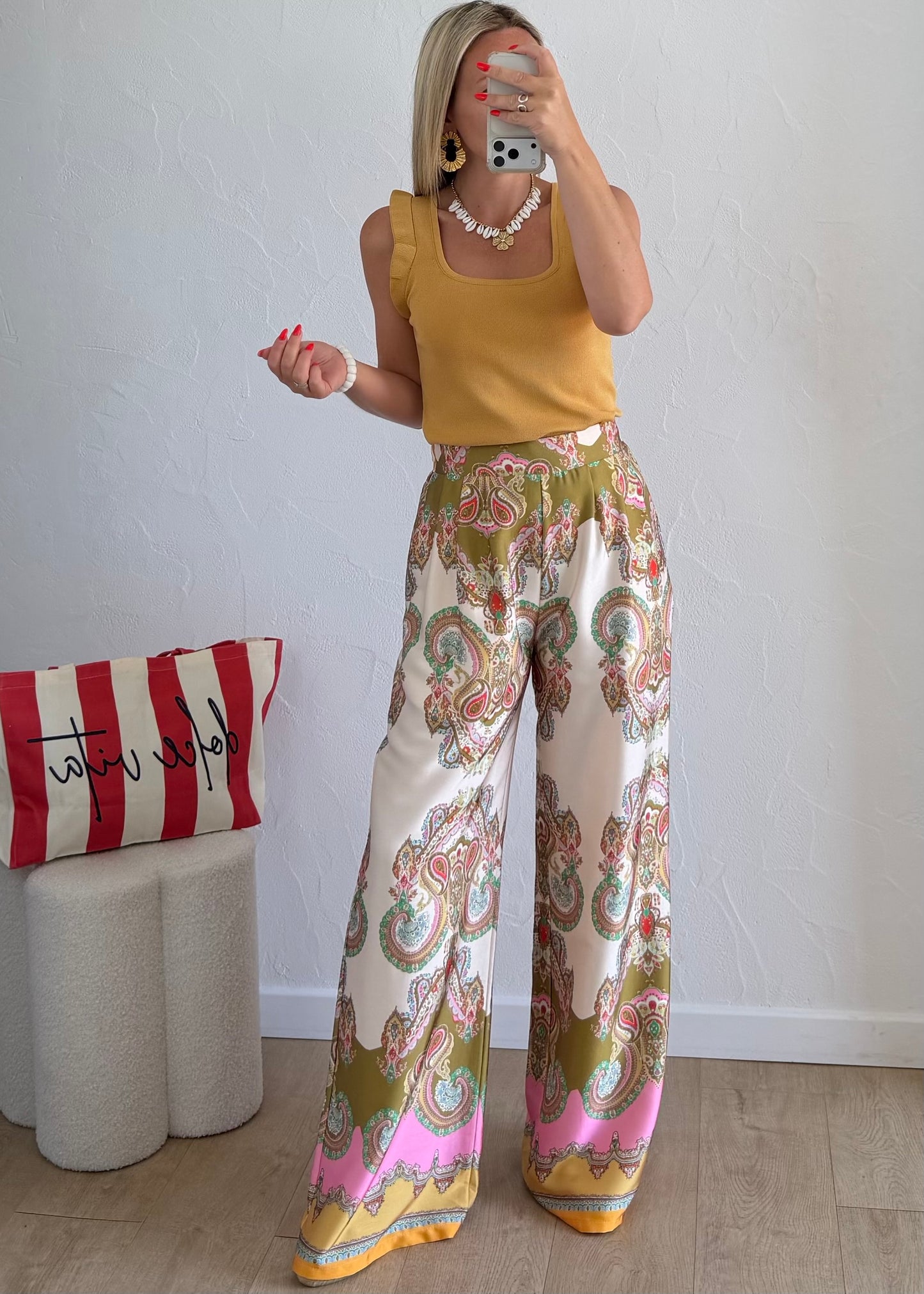 Pantalon LYANA Kaki