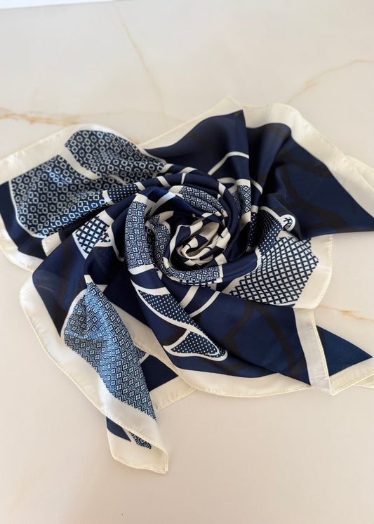 Foulard Bleu Marine