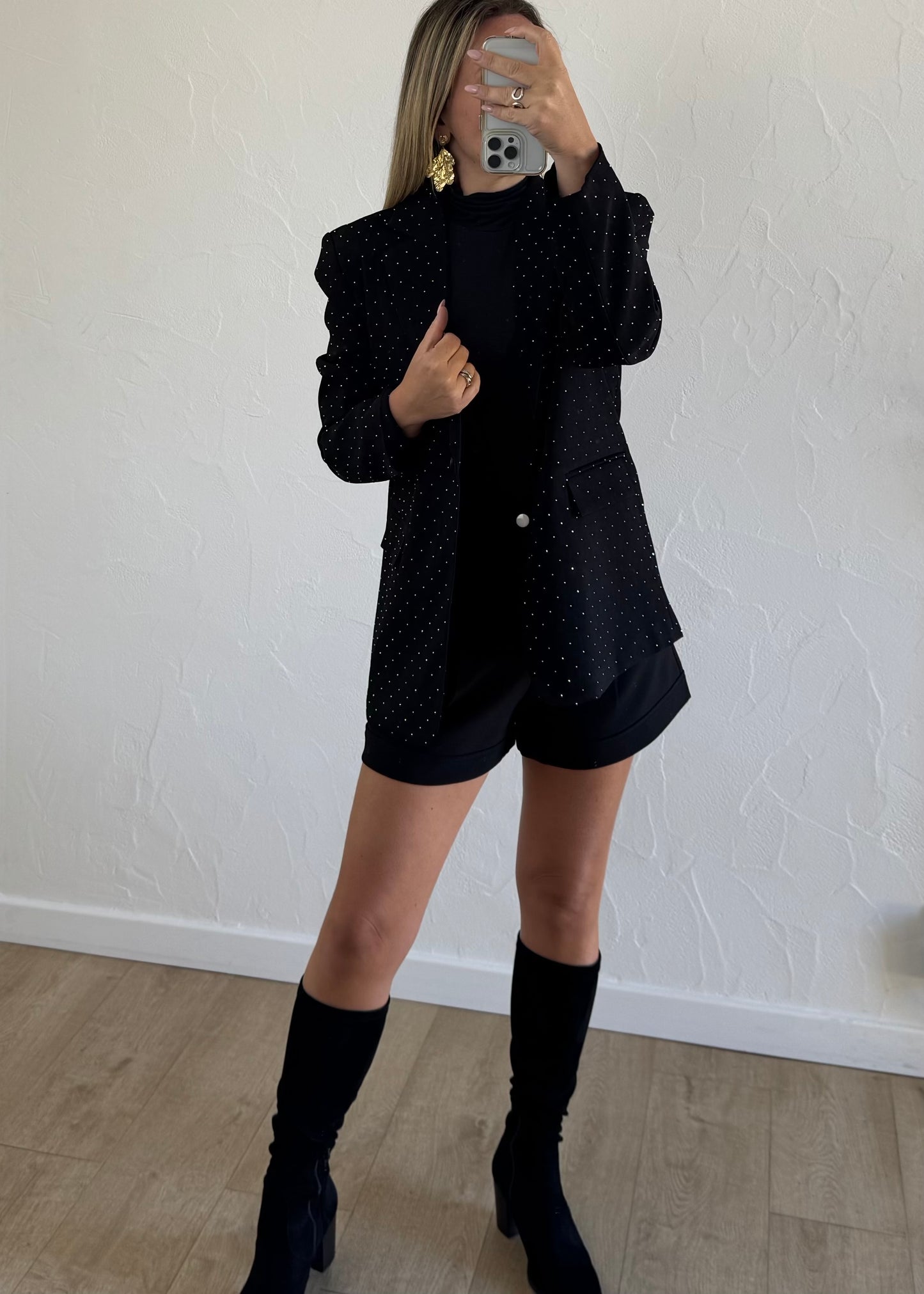 Veste Blazer SOLEANE Argenté