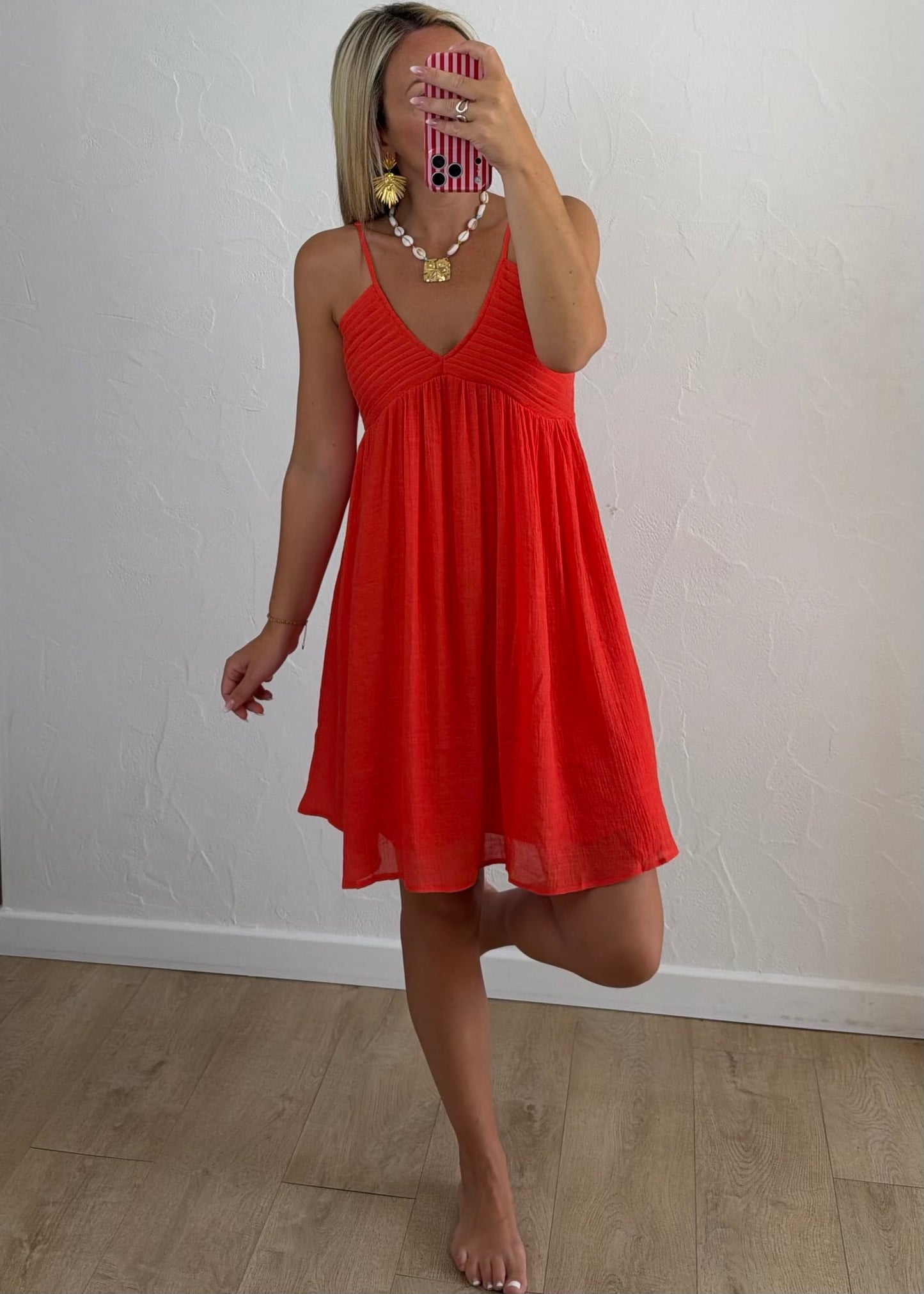 Robe ASTRID Corail